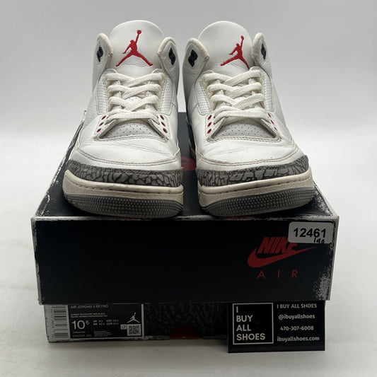 Size 10.5 - Air Jordan 3 Retro Mid White Cement Reimagined (DN3707-100)