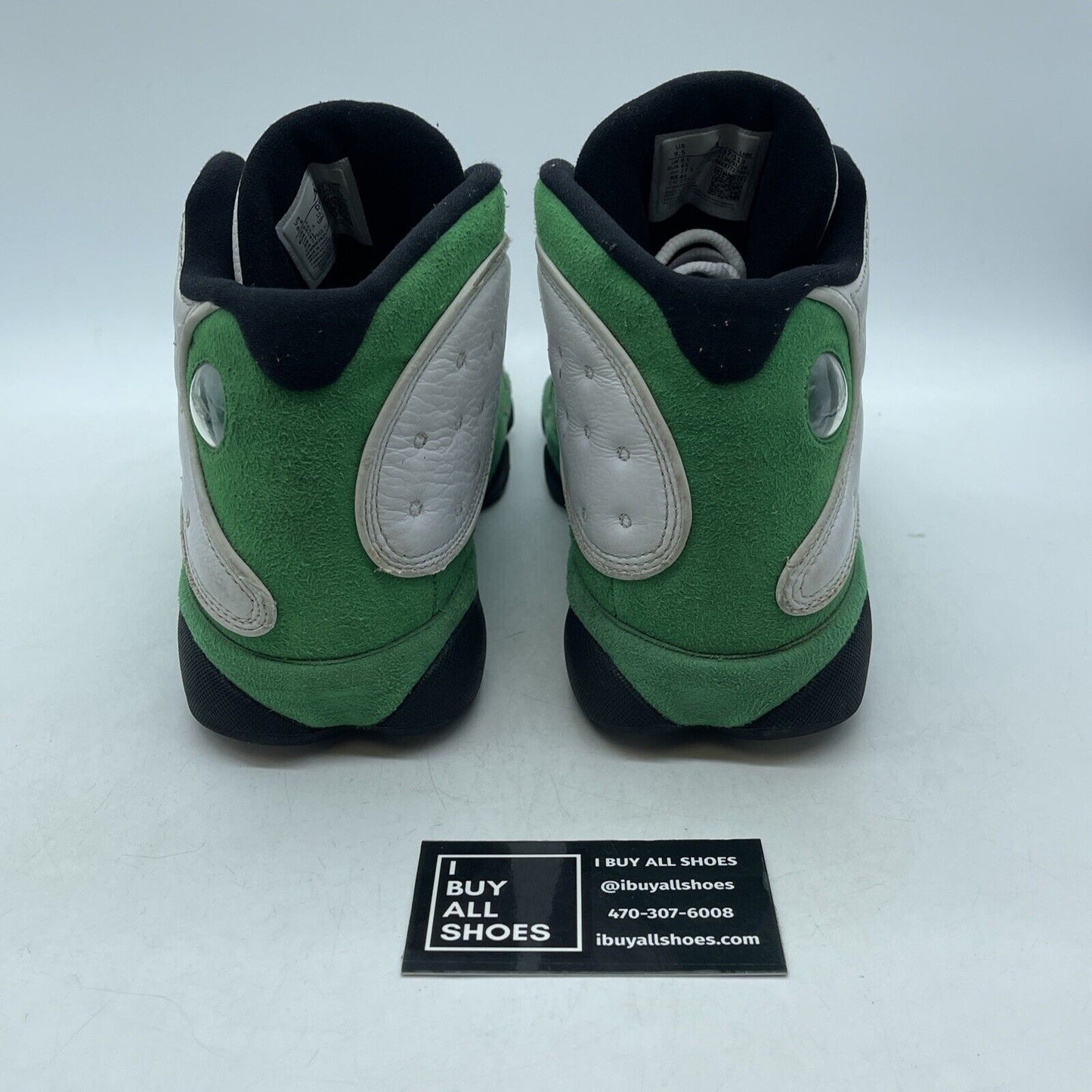Size 9.5 - Jordan 13 Retro Lucky Green 2020 Suede Leather - (DB6537-113)