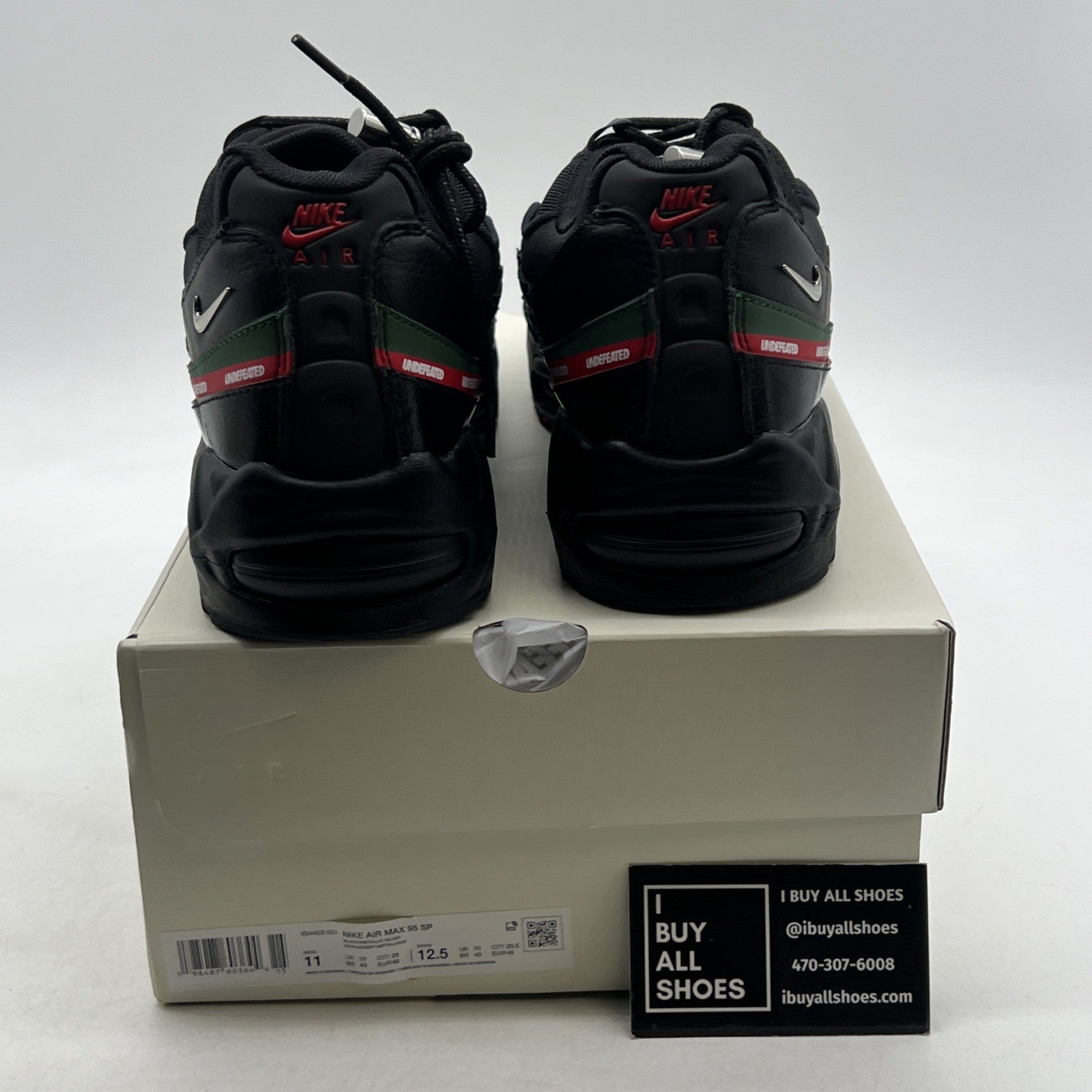 Size 11 - Nike Undefeated x Air Max 95 Black (IB4453-001)