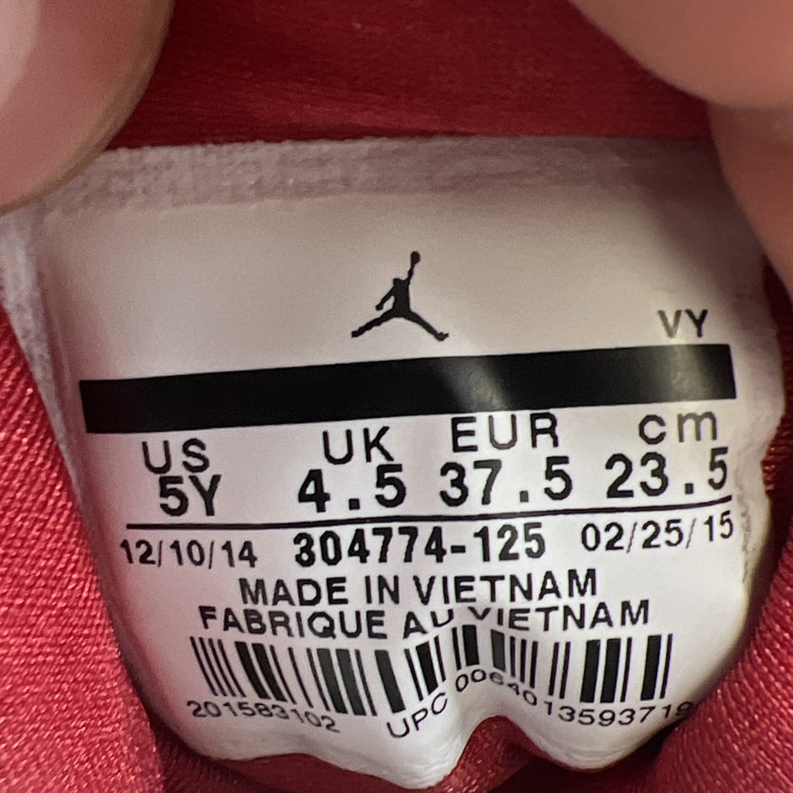 Size 5Y - Air Jordan 7 Retro High Hare (304774-125)