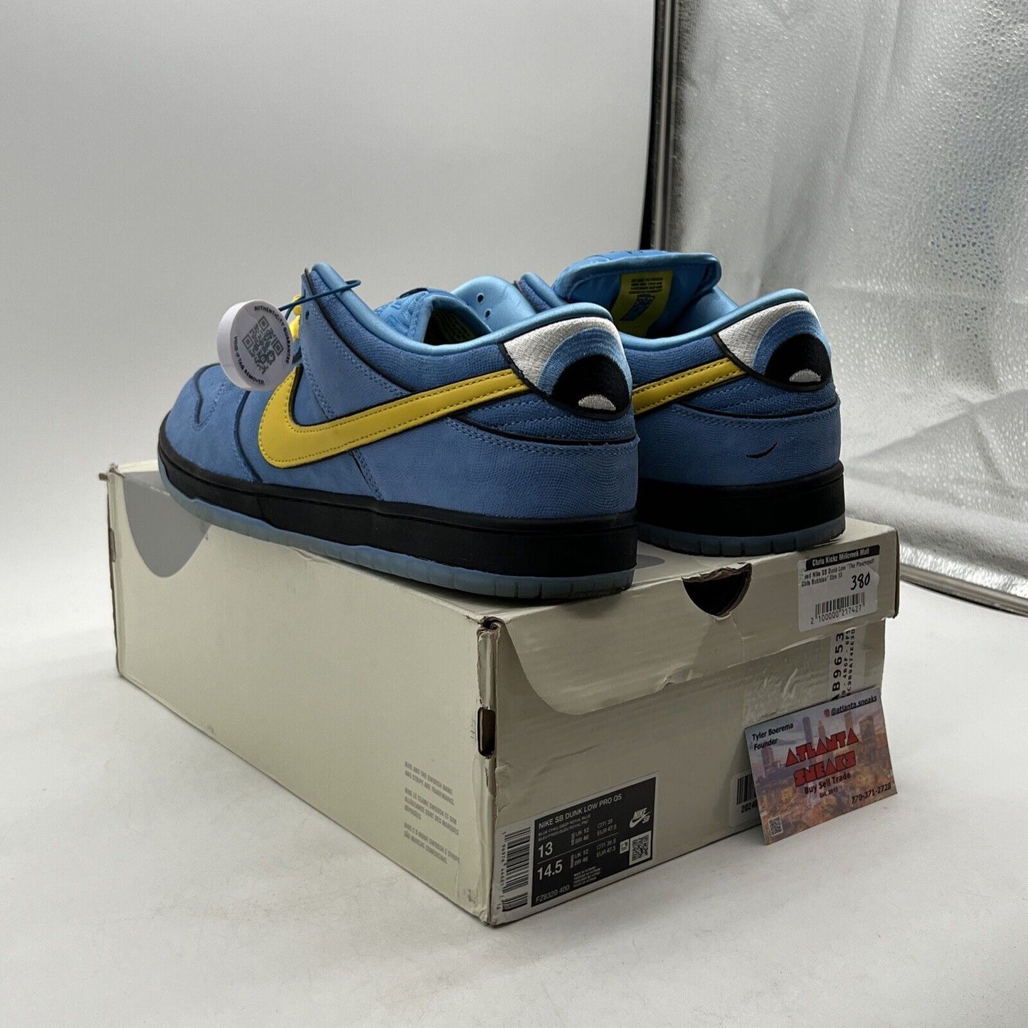 Size 13 - Nike The Powerpuff Girls x Dunk Pro SB QS Low Bubbles (FZ8320-400)