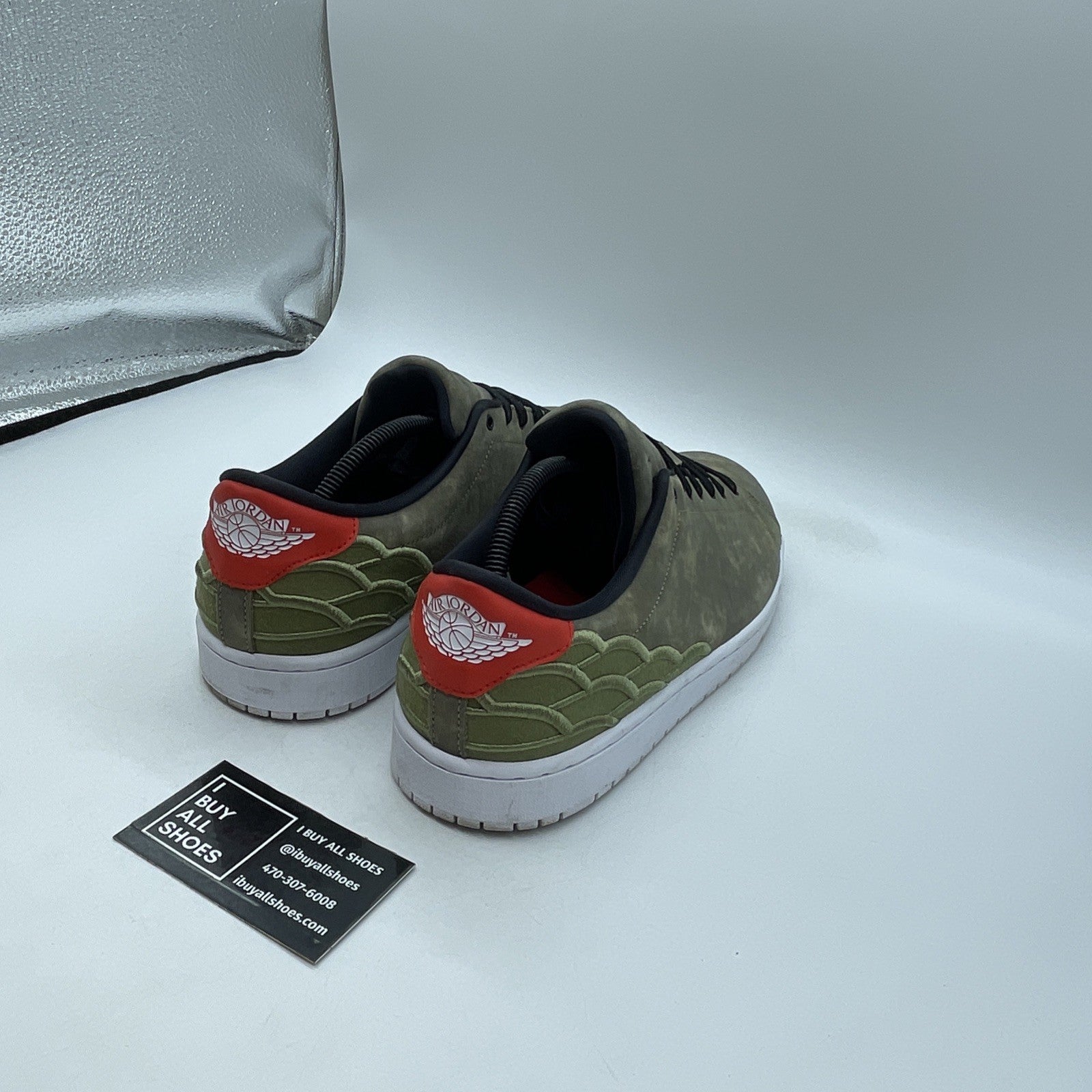 Size 11 - Air Jordan 1 Centre Court Oil Green (DJ2756-300)