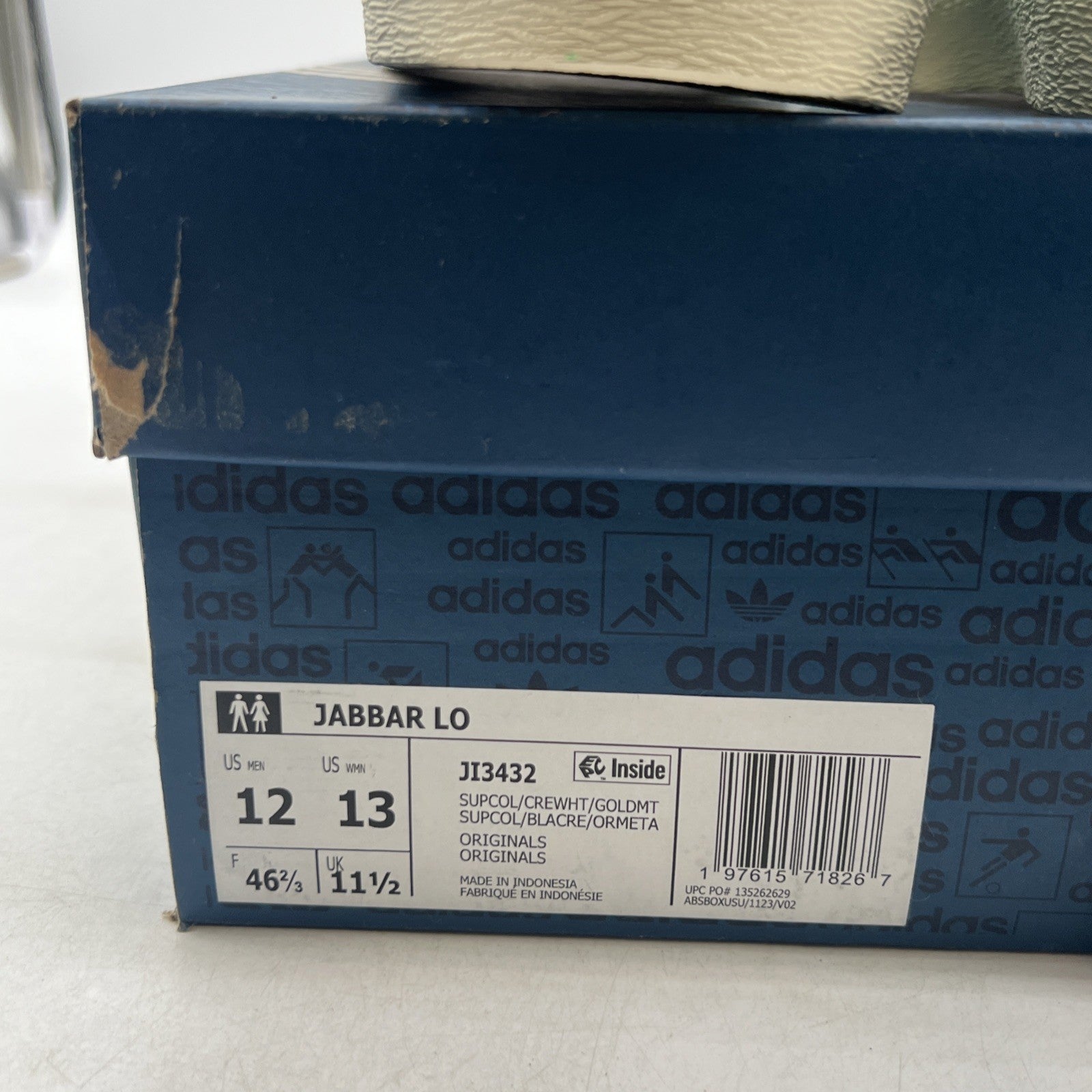 Size 12 - Adidas Jabbar Low Green (JI3432)