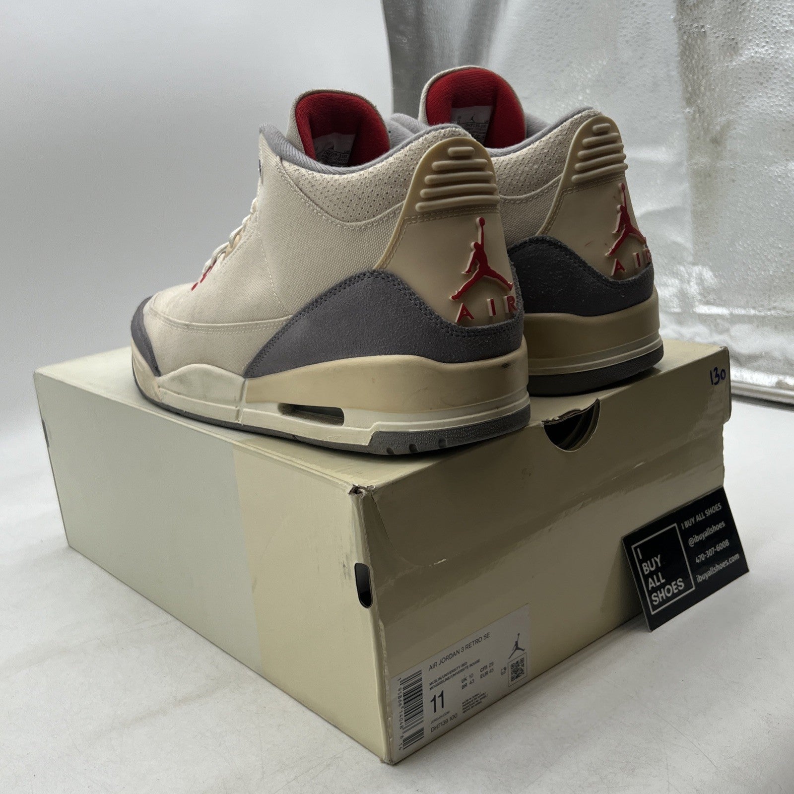 Size 11 - Air Jordan 3 Muslin (DH7139-100)
