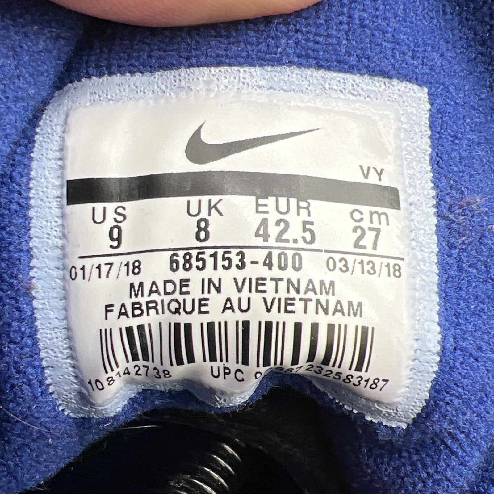 Size 9 - Nike Air Max Penny 1 Lil Penny (685153-400)