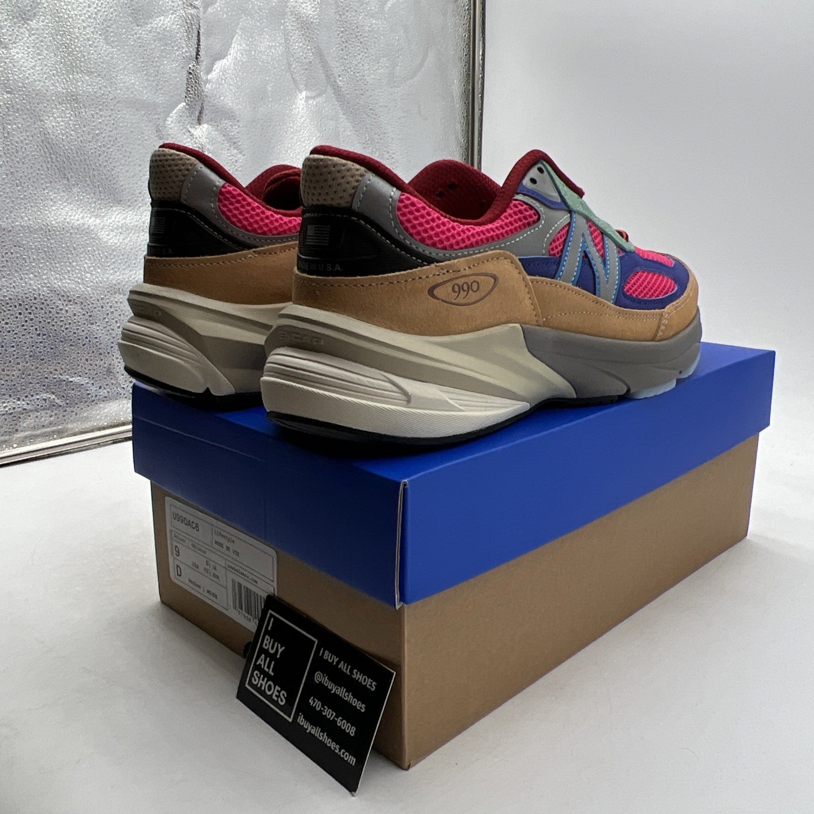 Size 9 - New Balance Action Bronson x 990v6 Made in USA Amazõnia (U990AC6)