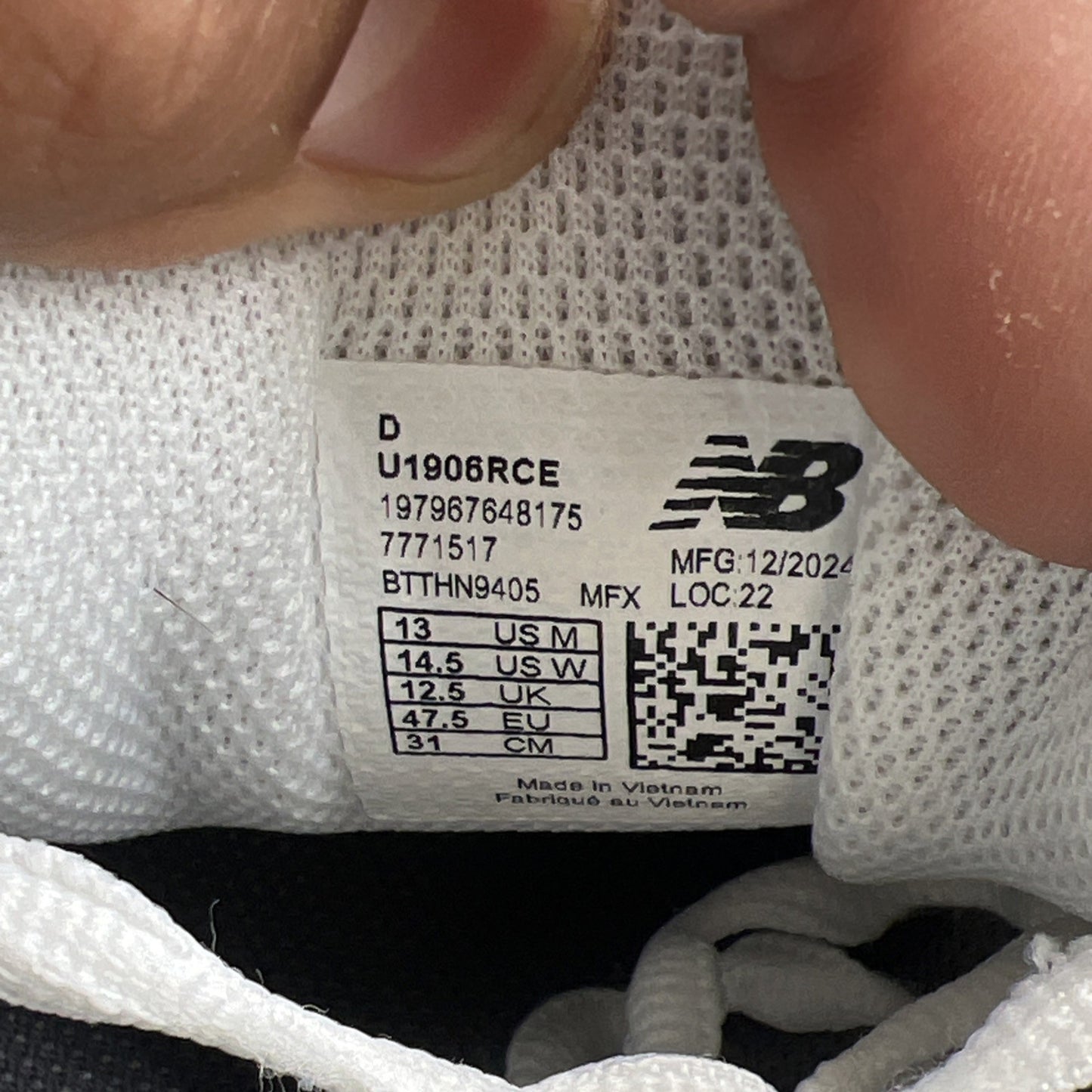 Size 13 - New Balance 1906R Silver Metallic Deep Ocean (U1906RCE)