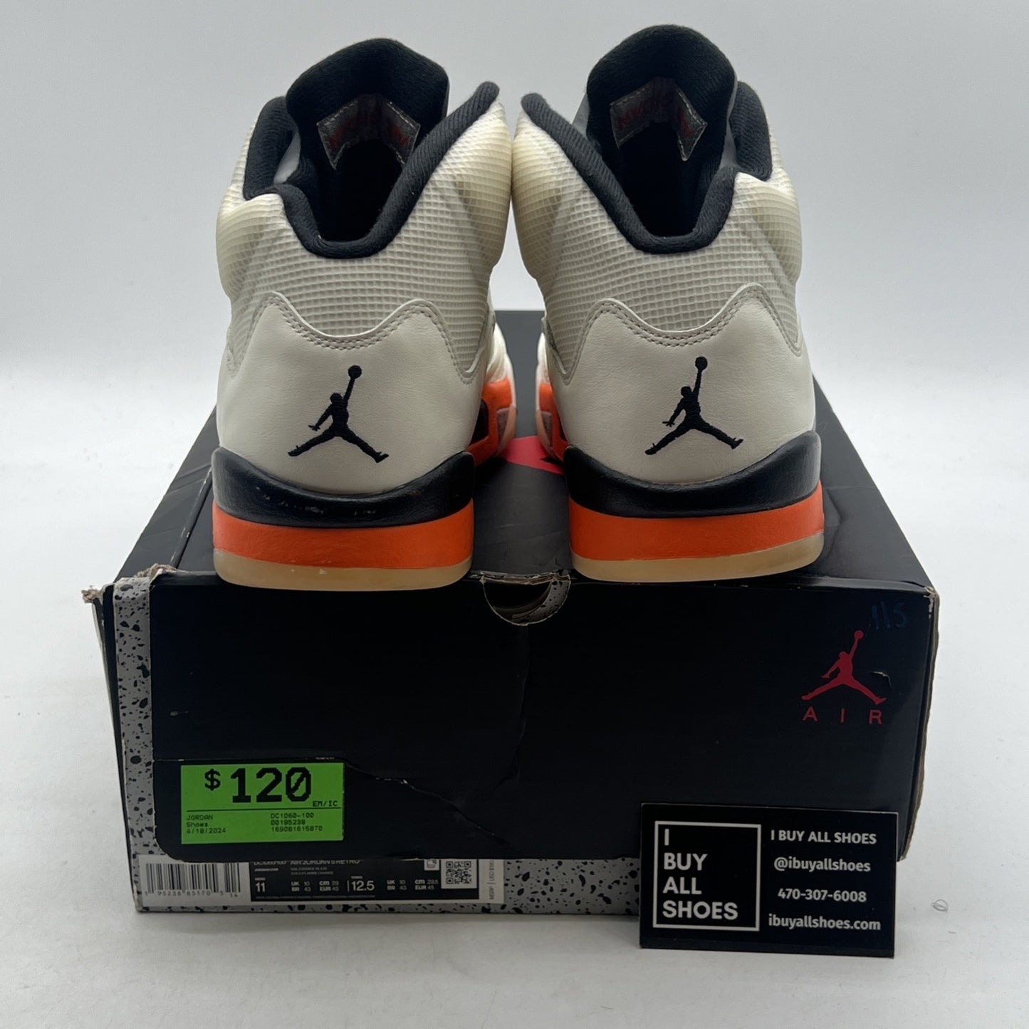 Size 11 - Air Jordan 5 Shattered Backboard (DC1060-100)