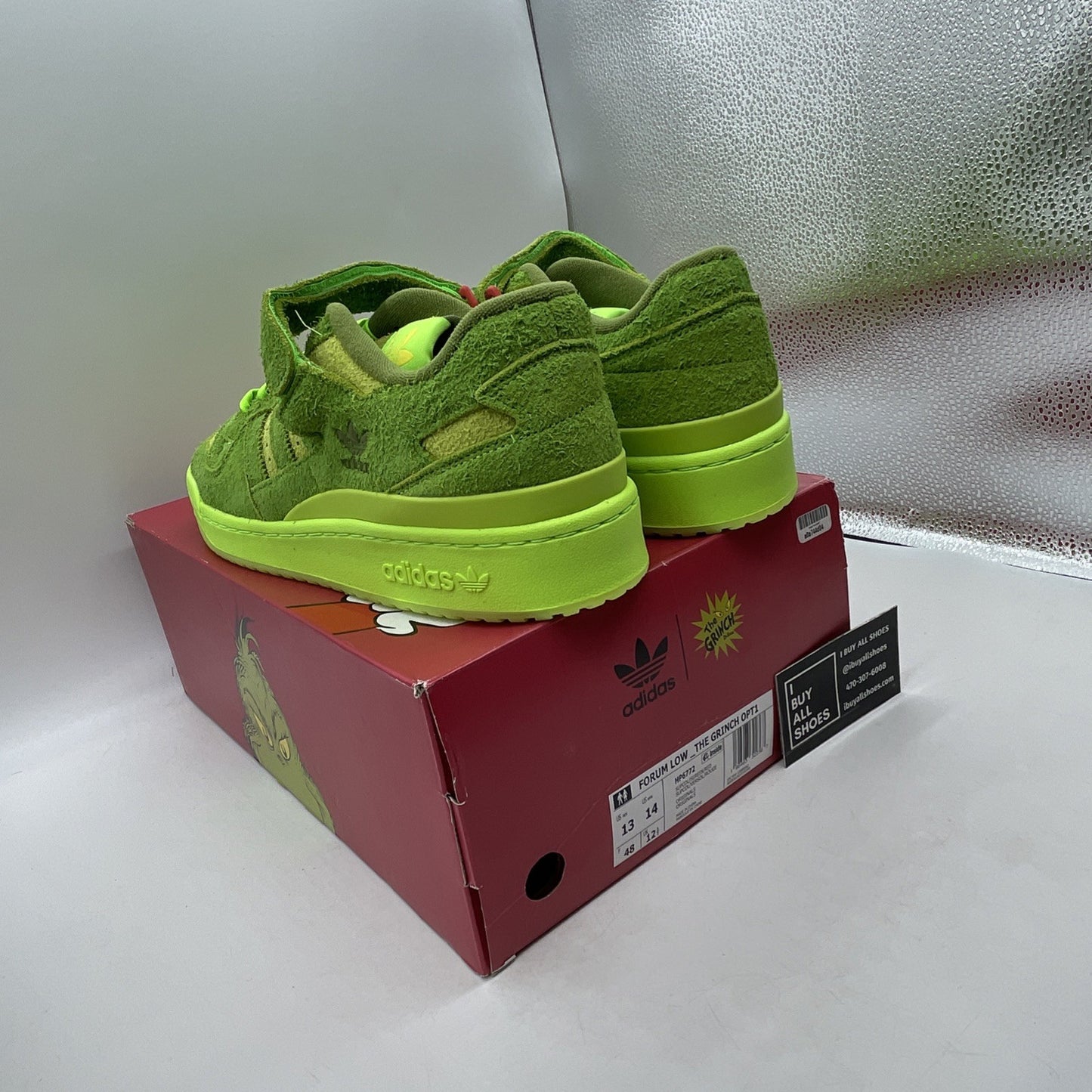 Size 13 - Dr. Seuss x Adidas Forum Low The Grinch (HP6772)