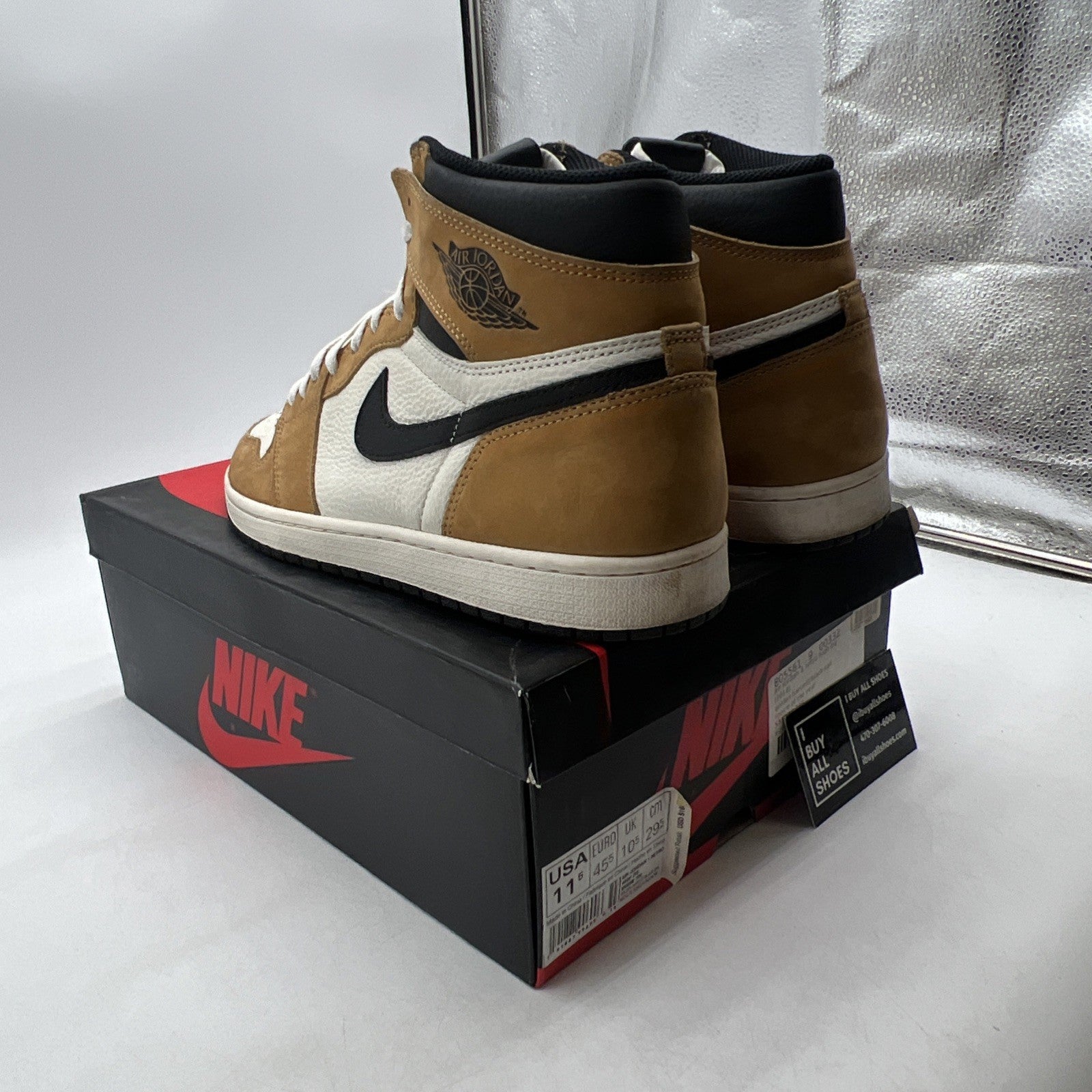 Size 11.5 - Air Jordan 1 Retro High OG Rookie of the Year 2018 (555088-700)