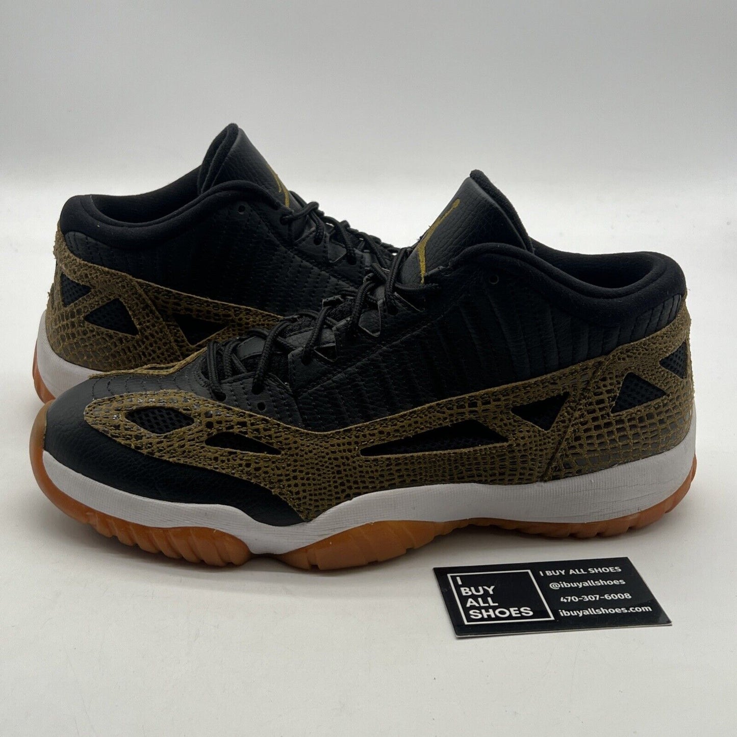 Size 12 - Air Jordan 11 IE Low Croc (306008-013)