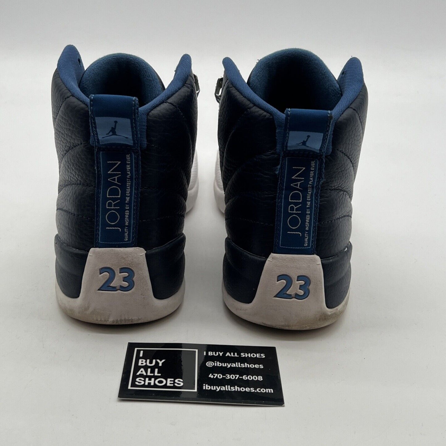 Size 8.5 - Air Jordan 12 Retro 2012 Obsidian (130690-410)