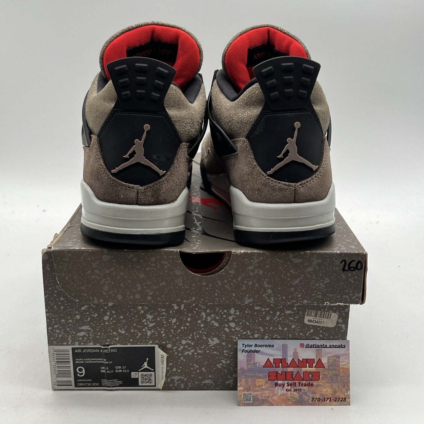 Size 9 - Jordan 4 Retro Mid Taupe Haze (DB0732-200)