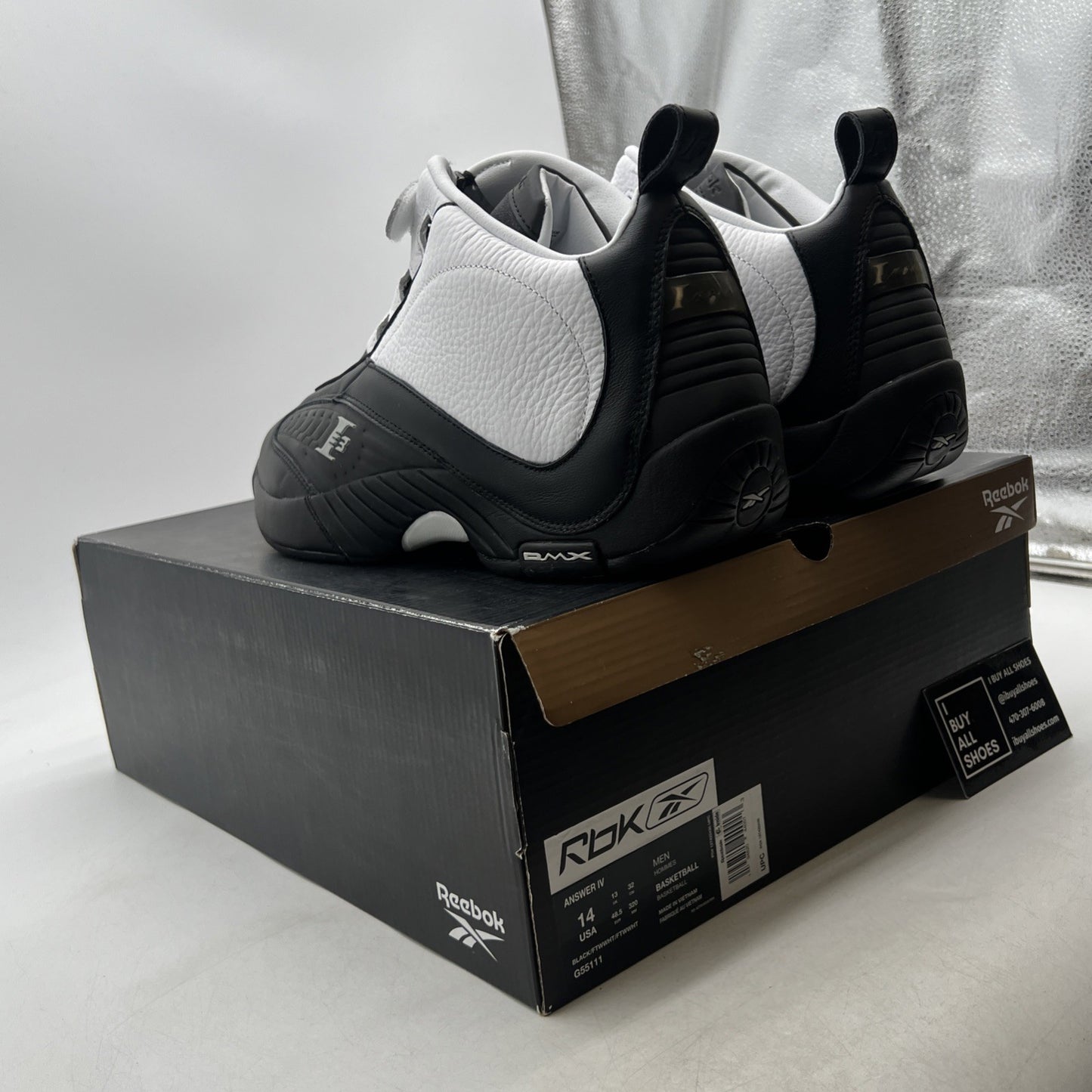 Size 14 - Reebok Answer 4 2021 Step Over (G55111)