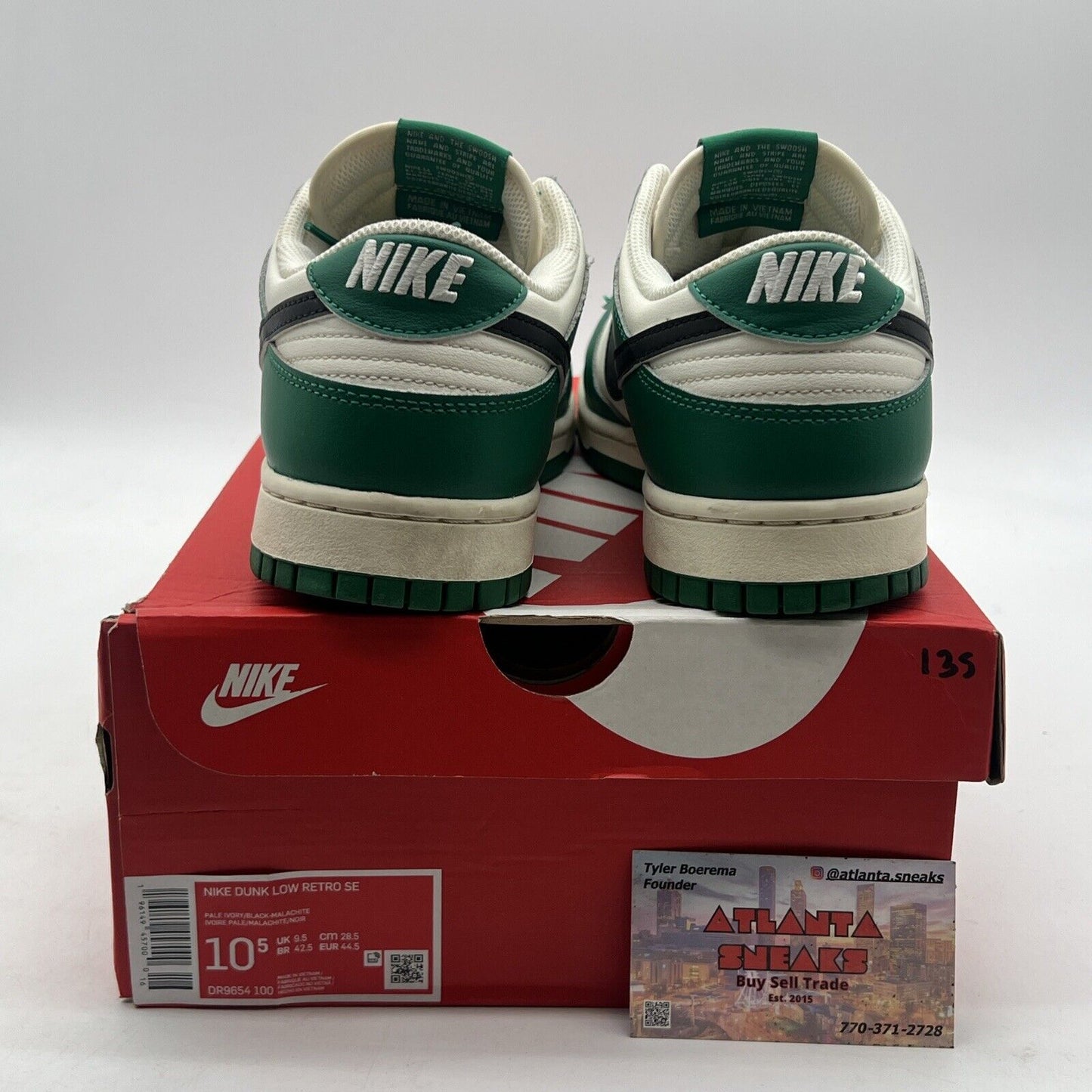 Size 10.5 - Nike Dunk Low SE Lottery Pack - Malachite (DR9654-100)