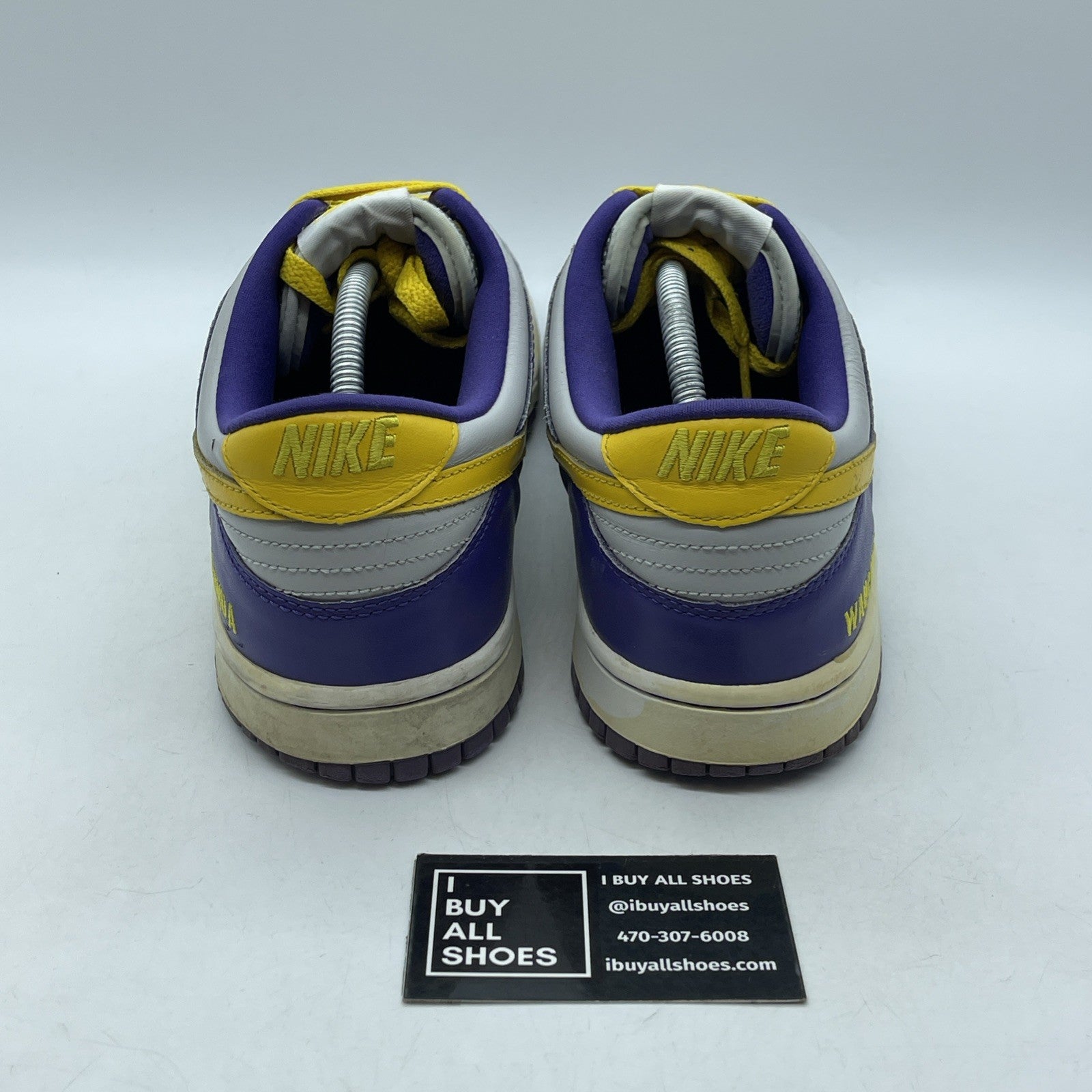 Size 11.5 - Nike Dunk Low Premium iD Purple Grey Suede Leather (316143-991)