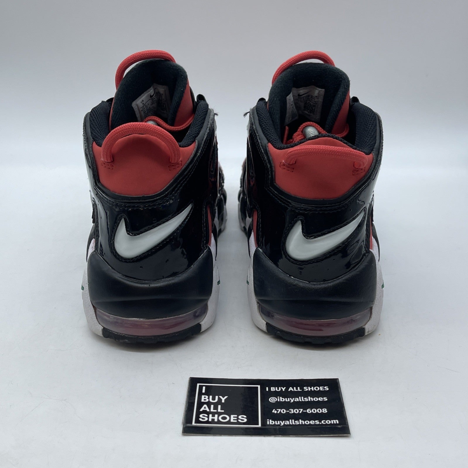 Size 9 - Nike Air More Uptempo I Got Next Red Black Suede Leather (DV2129-600)