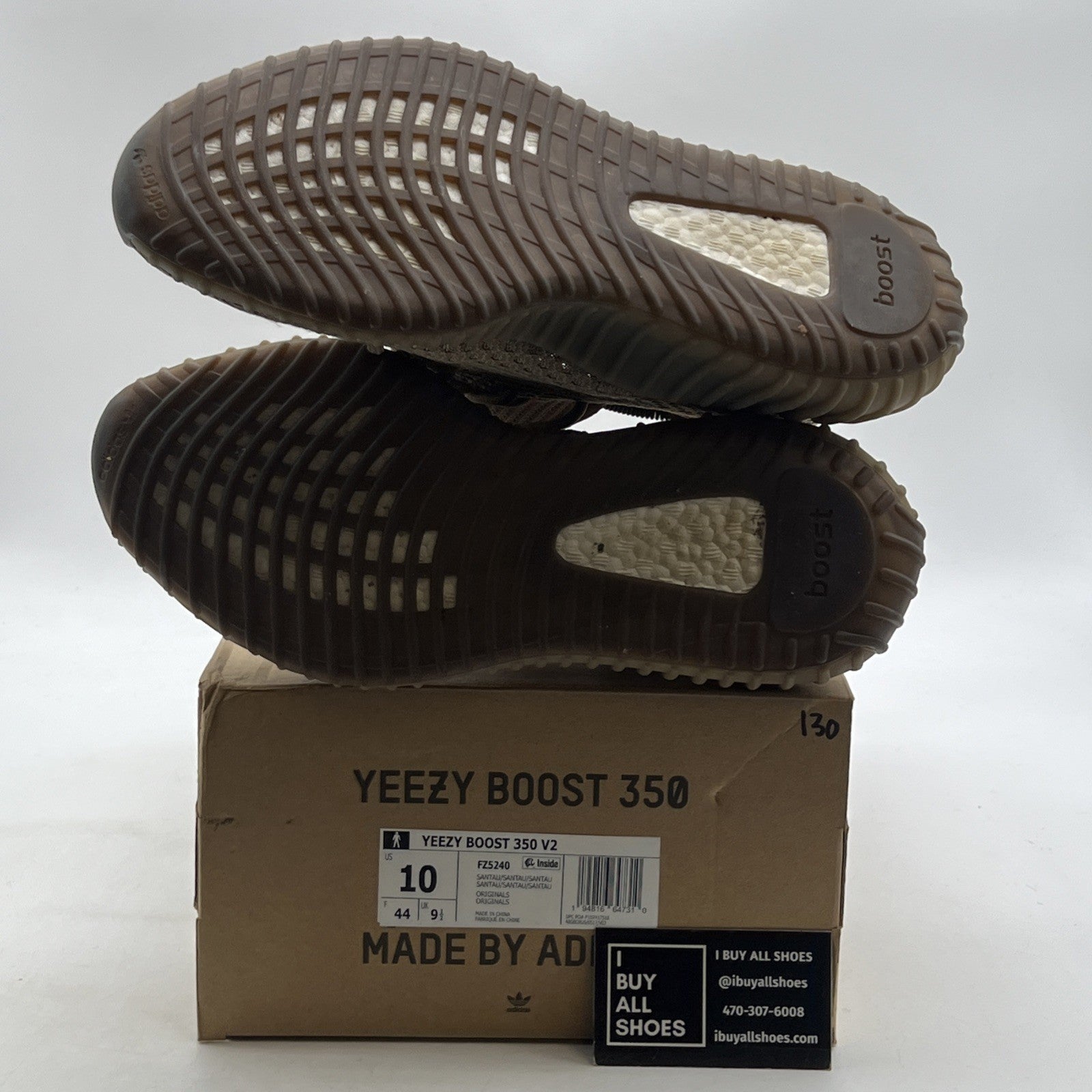 Size 10 - Yeezy Boost 350 V2 Sand Taupe (FZ5240)