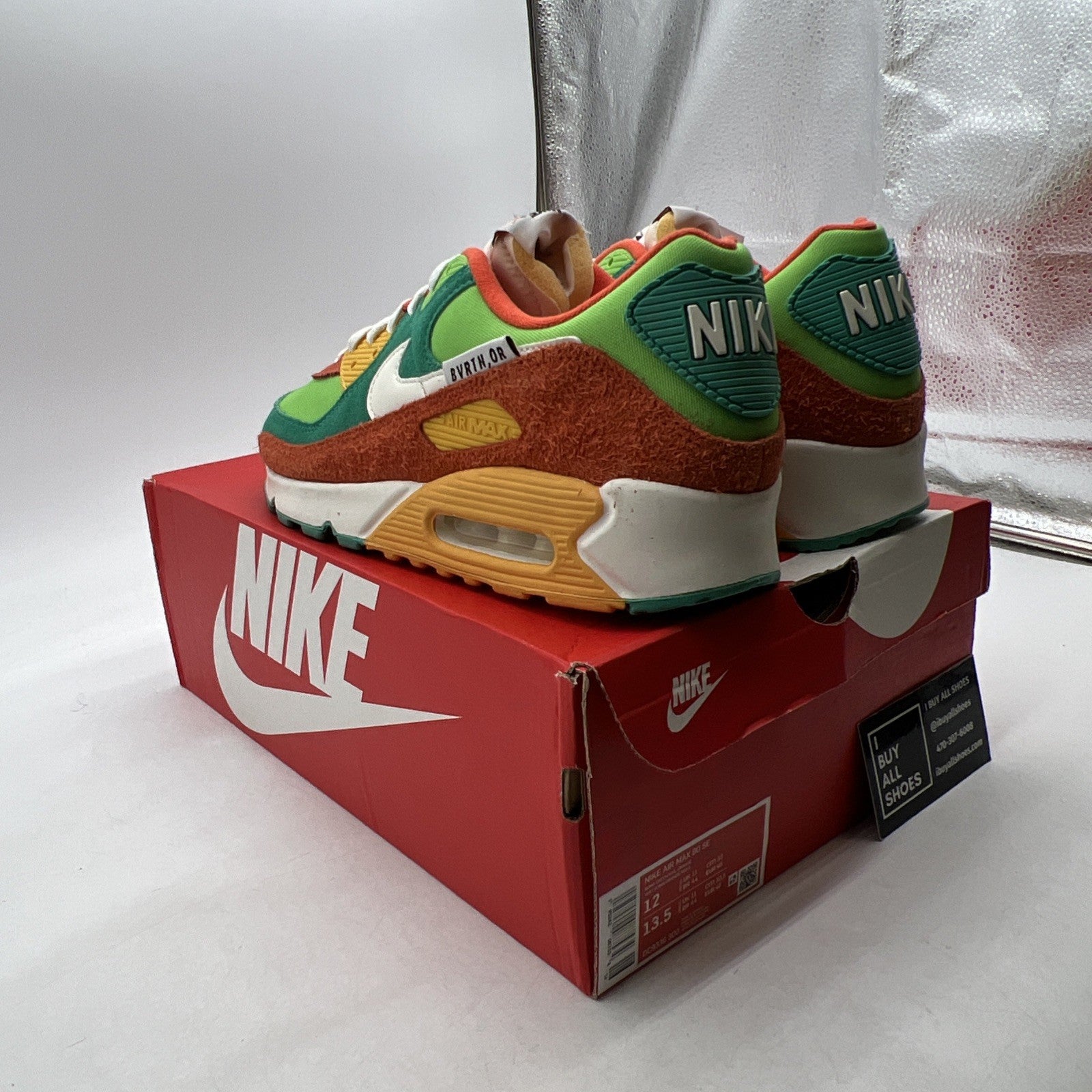 Size 12 - Nike Air Max 90 SE Roma Green Running Club (DC9336-300)
