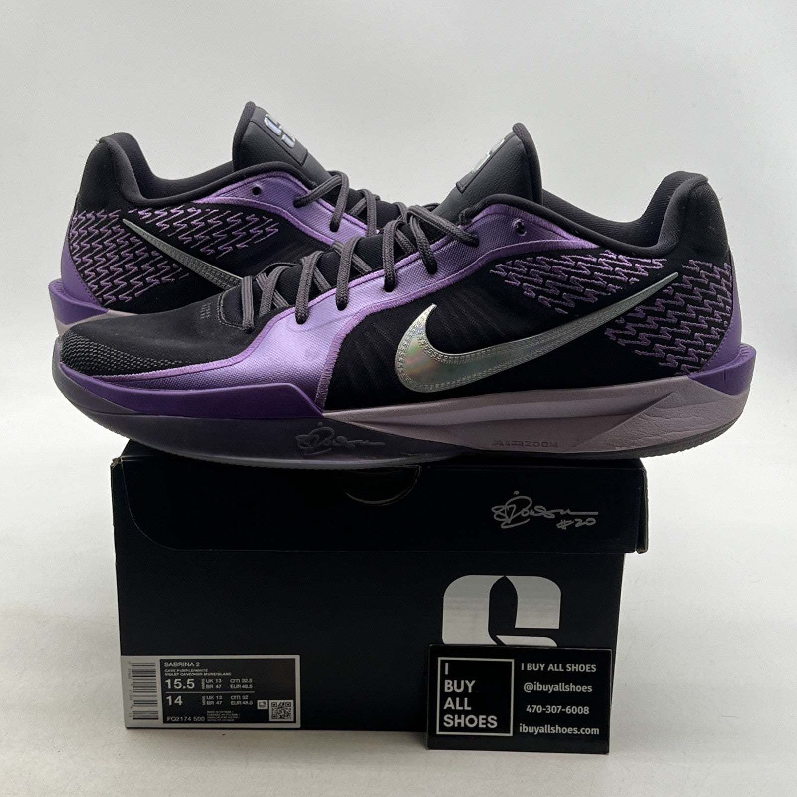 Size 15.5 - Nike Sabrina 2 Court Vision W (FQ2174-500)