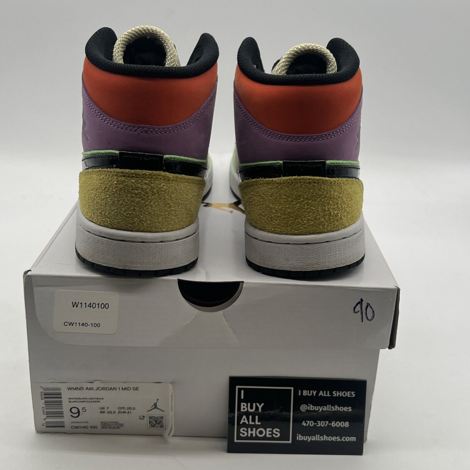 Size 9.5 - Air Jordan 1 SE Mid Lightbulb W (CW1140-100)