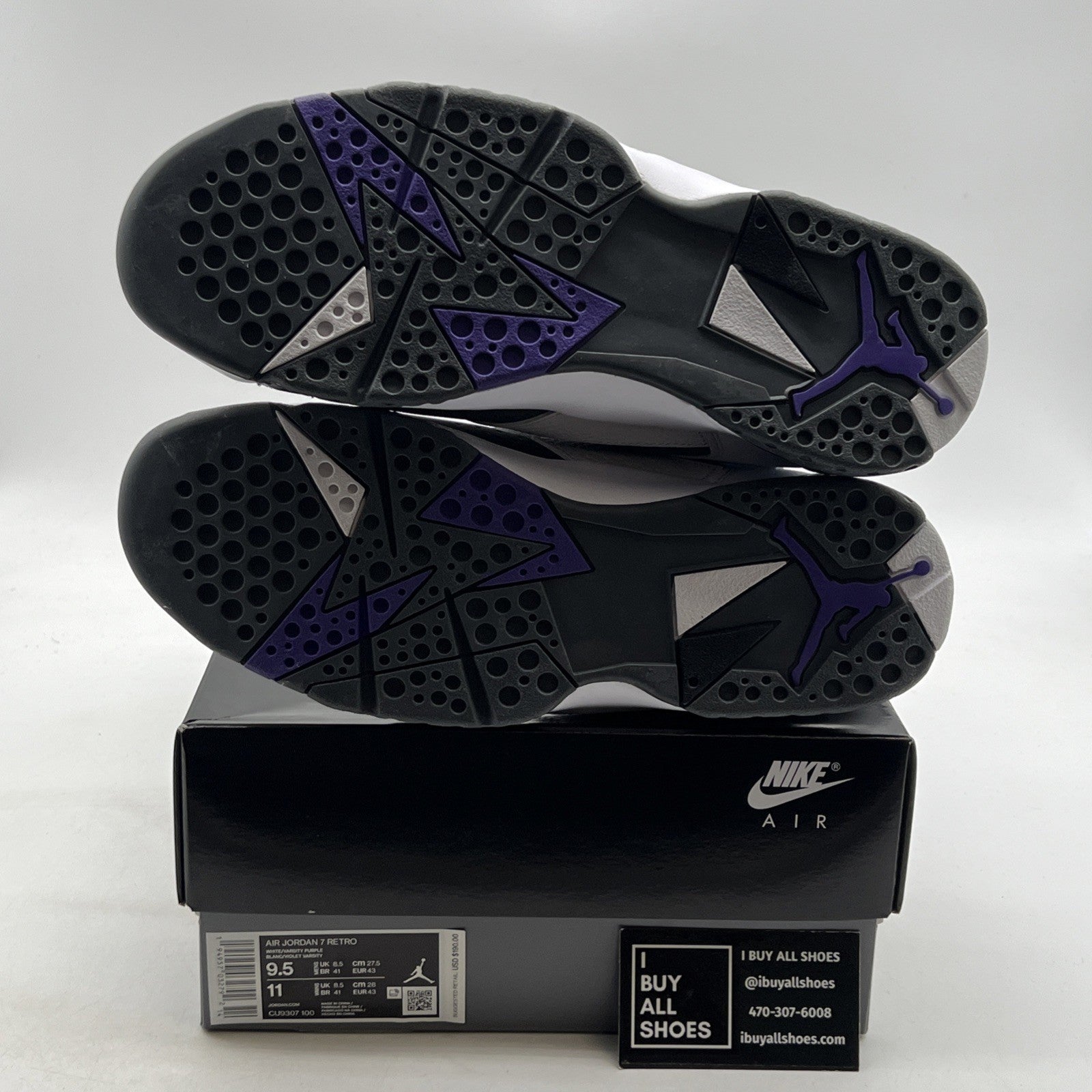 Size 9.5 - Air Jordan 7 Retro 2021 Flint (CU9307-100)