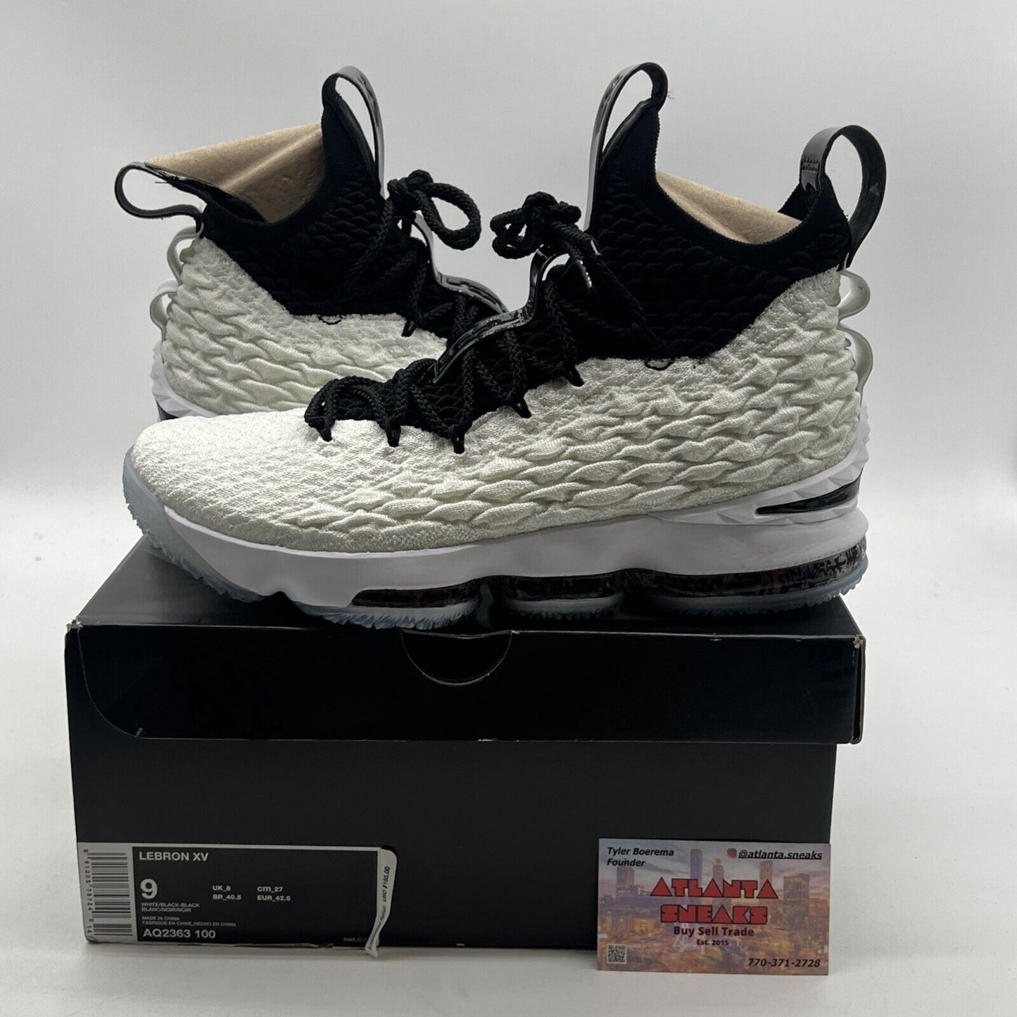 Size 9 - Nike LeBron 15 Graffiti (AQ2363-100)