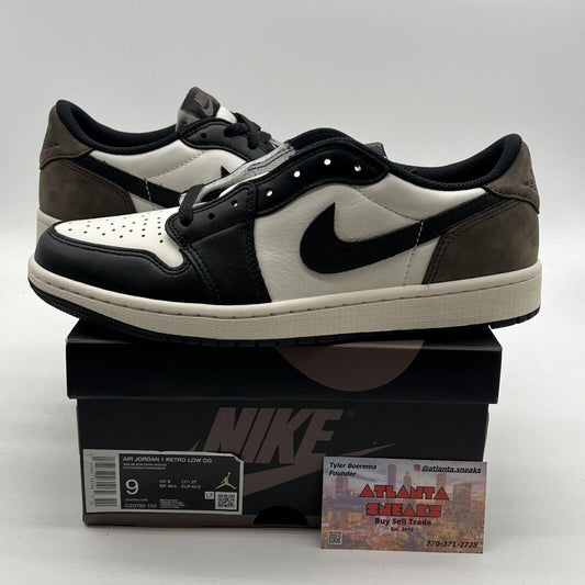 Size 9 - Air Jordan 1 Retro OG Low Mocha (CZ0790-102)