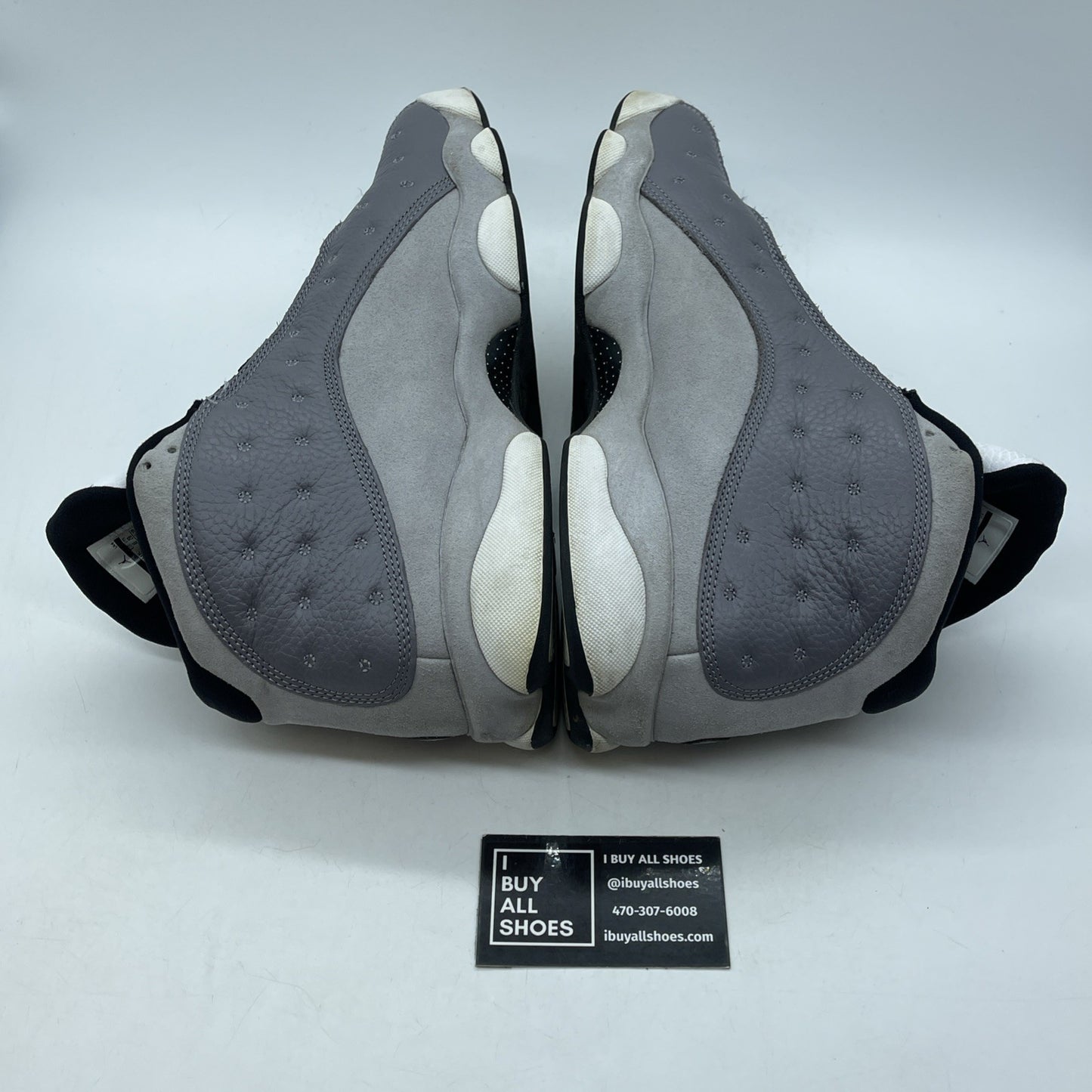 Size 11 - Air Jordan 13 Retro Atmosphere Grey Suede Leather (414571-016)