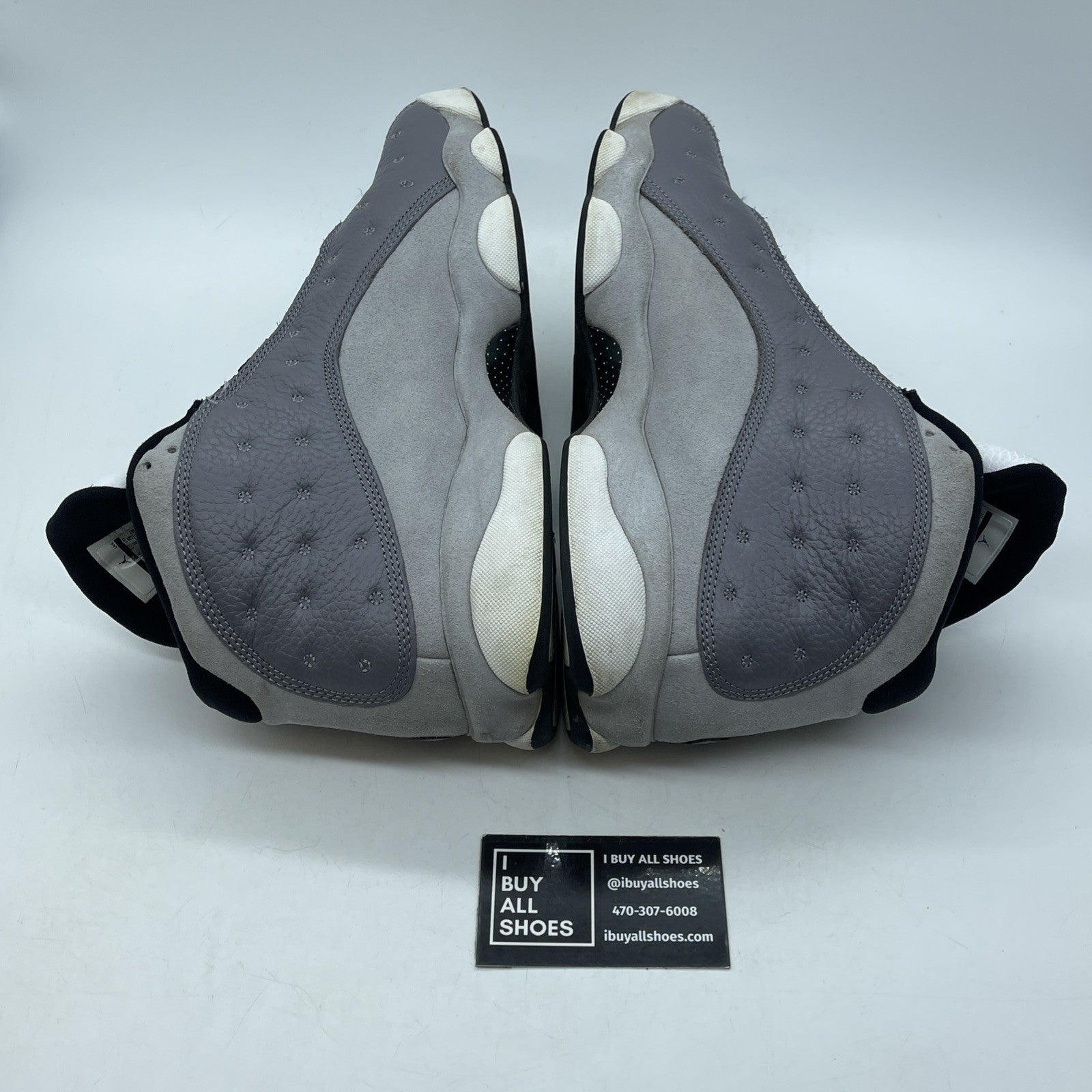 Size 11 - Air Jordan 13 Retro Atmosphere Grey Suede Leather (414571-016)