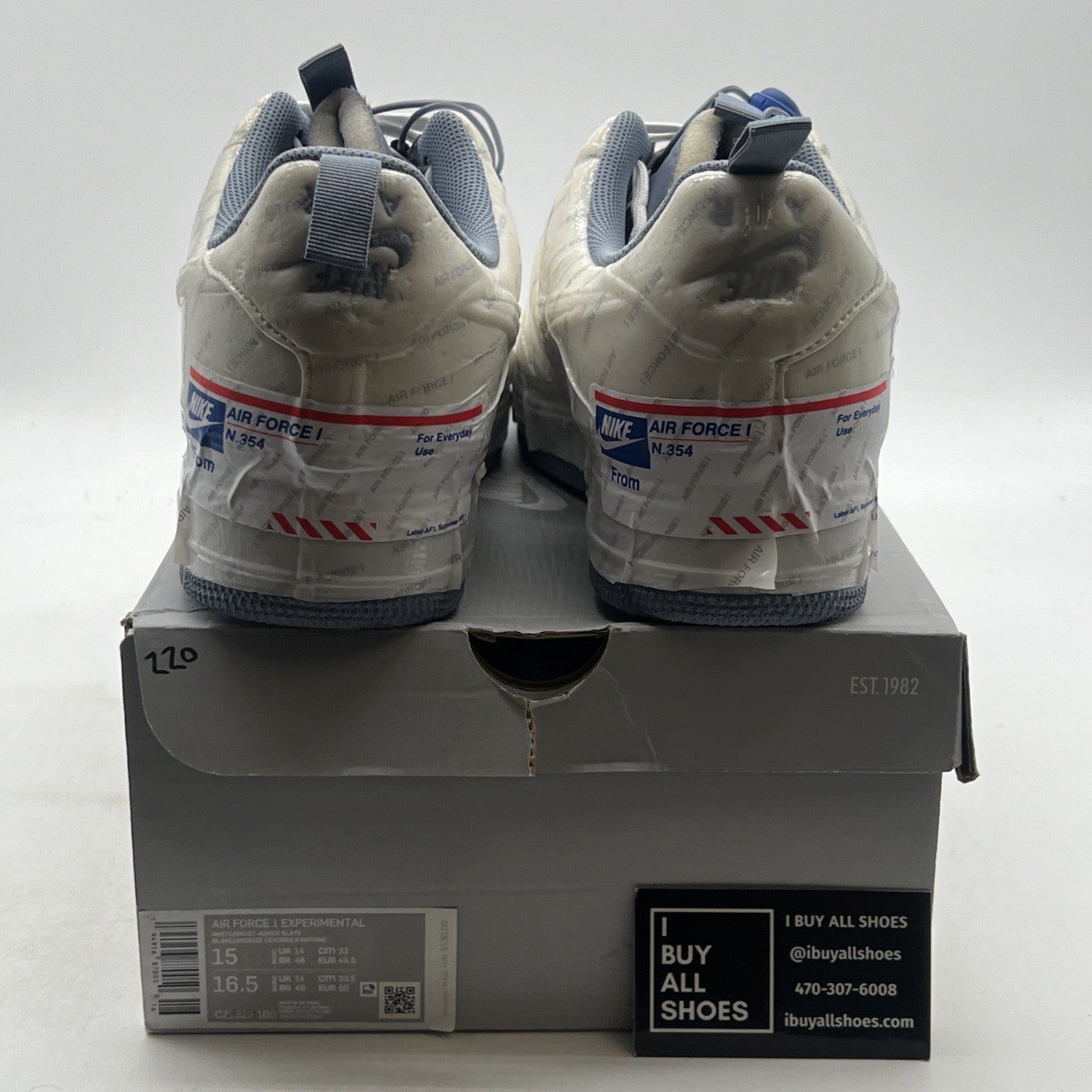 Size 15 - Nike USPS x Air Force 1 Experimental Low Postal Service (CZ1528-100)