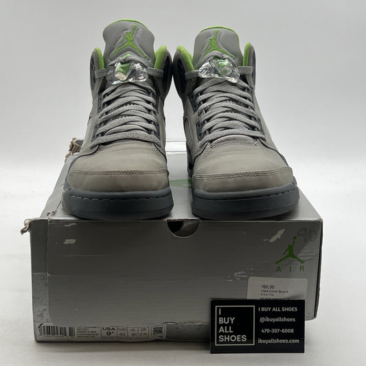 Size 9.5 - Air Jordan 5 Retro Green Bean (DM9014-003)