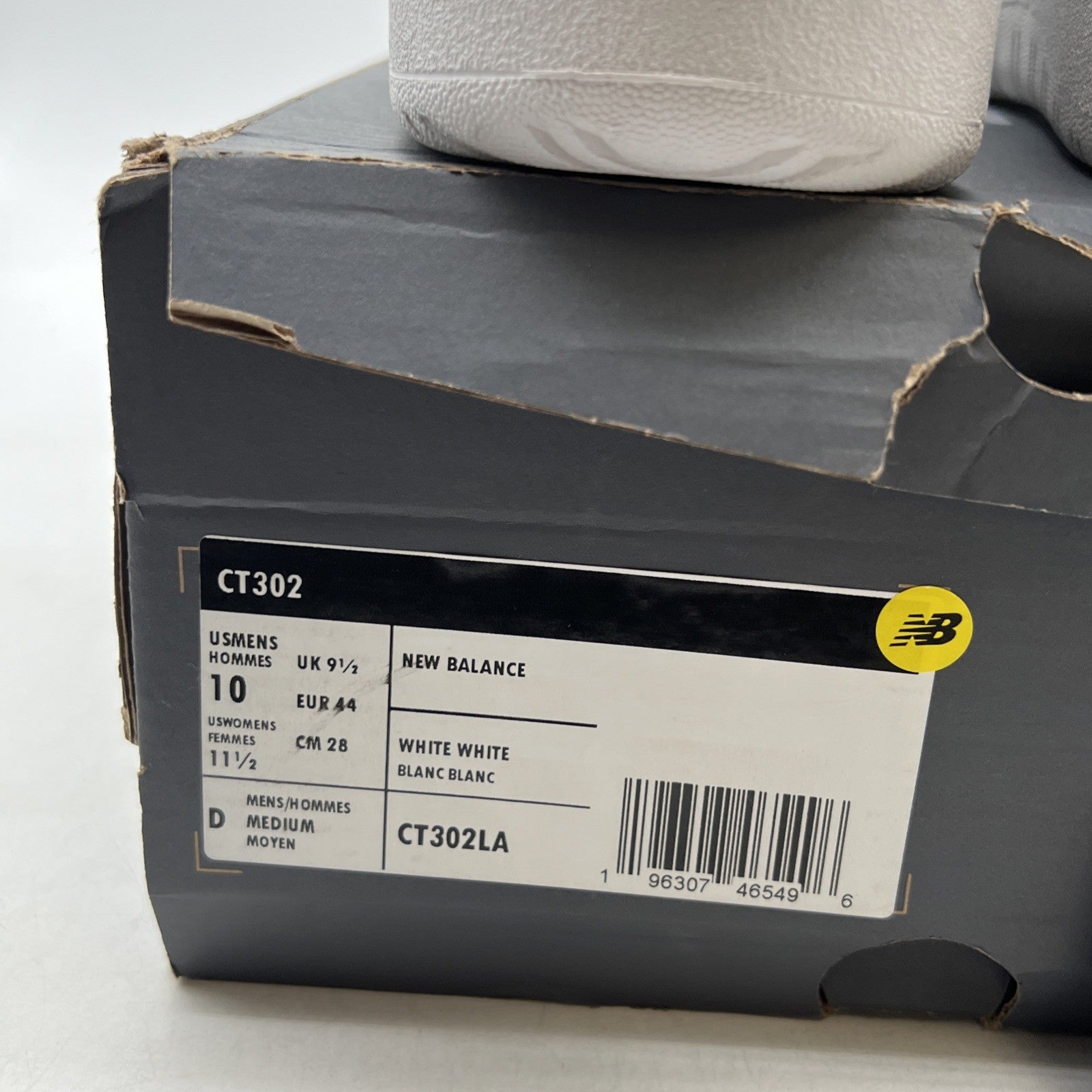 Size 10 - New Balance Platform Sneakers Triple White (CT302LA)