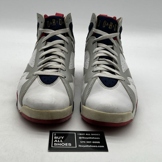 Size 11 - Air Jordan 7 Retro 2012 Olympic (304775-135)