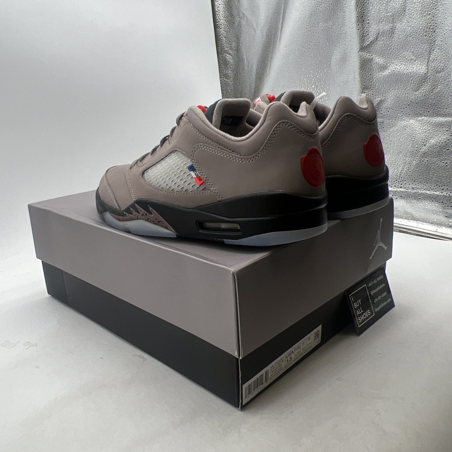 Size 13 - Paris Saint-Germain x Air Jordan 5 Retro Low Paname (DX6325-204)