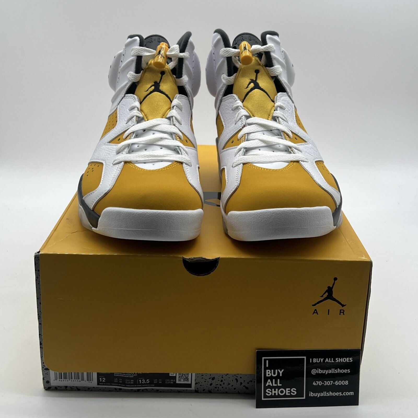 Size 12 - Air Jordan 6 Retro Yellow Ochre (CT8529-170)