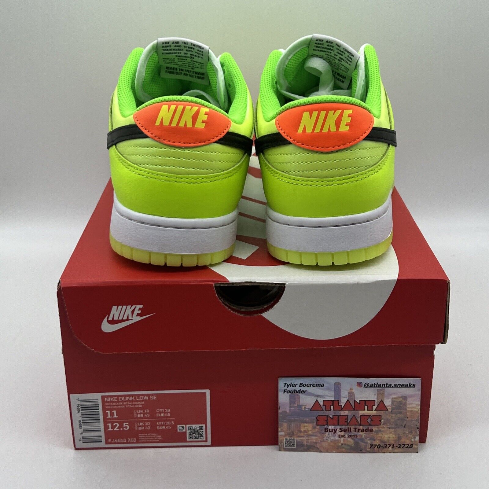 Size 11 - Nike Dunk Low Glow in the Dark 2023 Brand New Og All