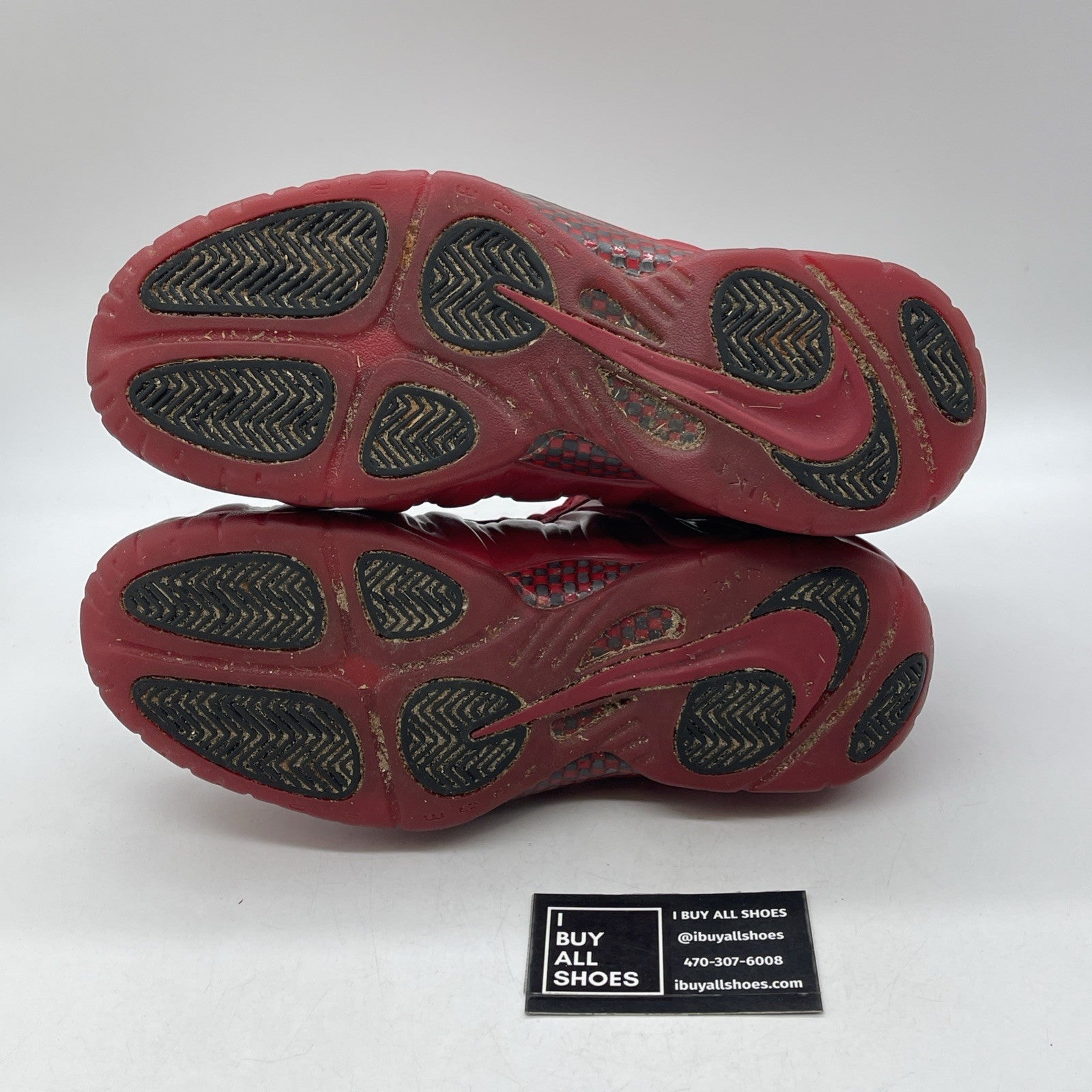 Size 9 - Nike Air Foamposite Pro Gym Red (624041-608)