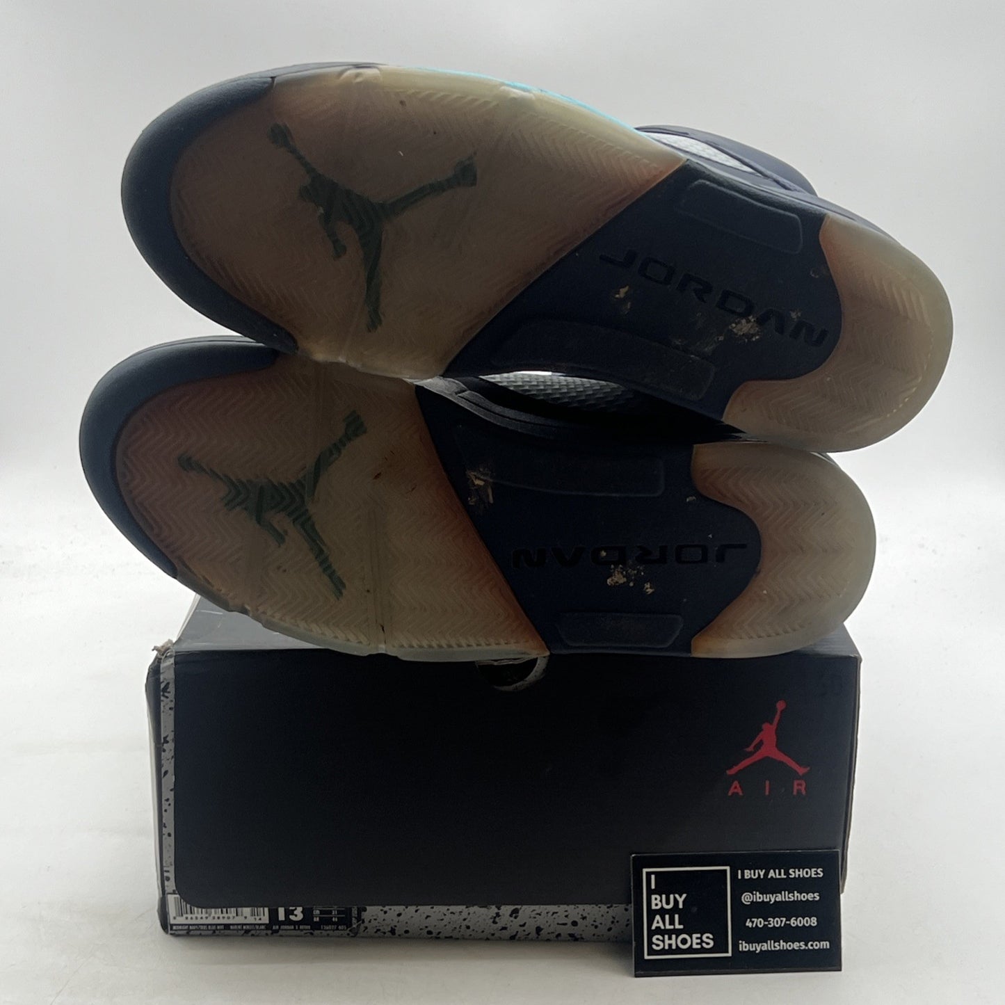Size 13 - Air Jordan 5 Retro Pre-Grape (136027-405)