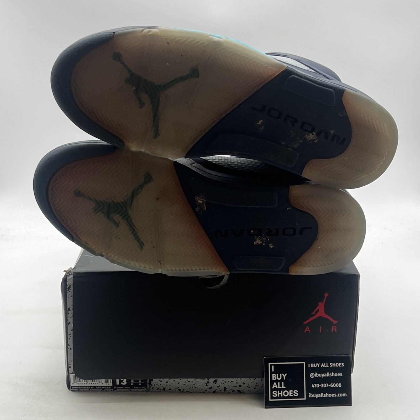 Size 13 - Air Jordan 5 Retro Pre-Grape (136027-405)
