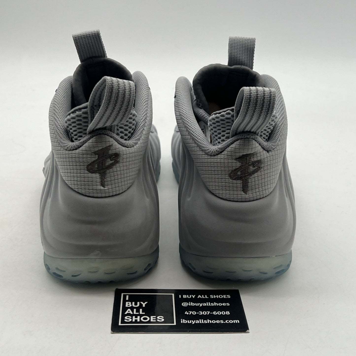 Size 9 - Nike Air Foamposite One PRM Wolf Grey (575420-001)