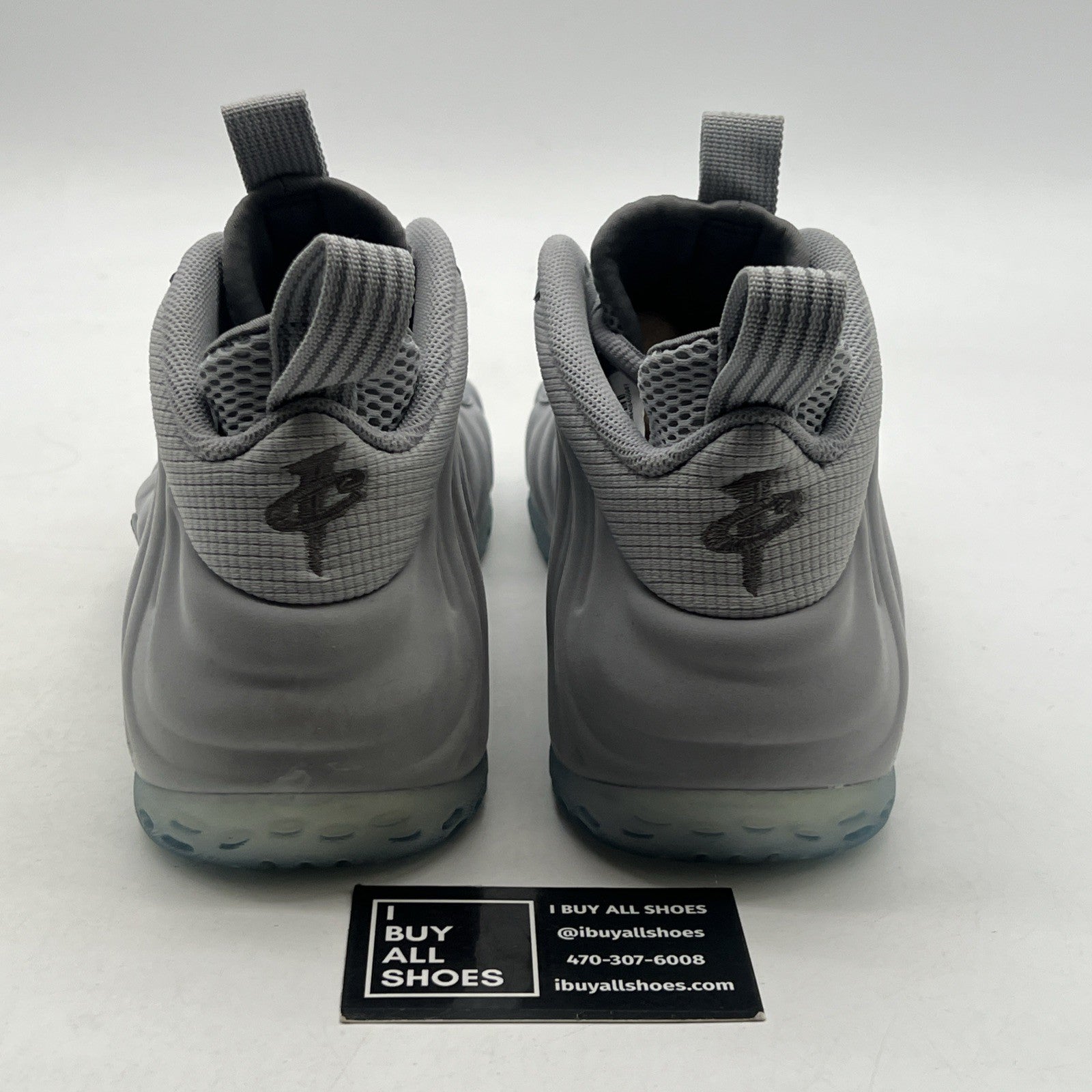 Size 9 - Nike Air Foamposite One PRM Wolf Grey (575420-001)