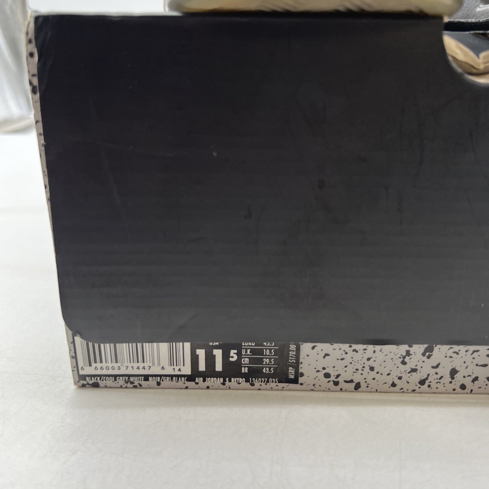 Size 11.5 - Air Jordan 5 Retro 2013 Oreo (136027-035)