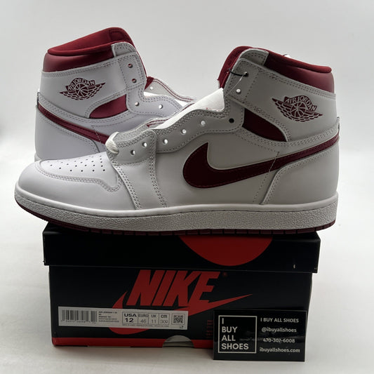 Size 12 - Air Jordan 1 Retro '85 OG High Metallic Burgundy (BQ4422-161)