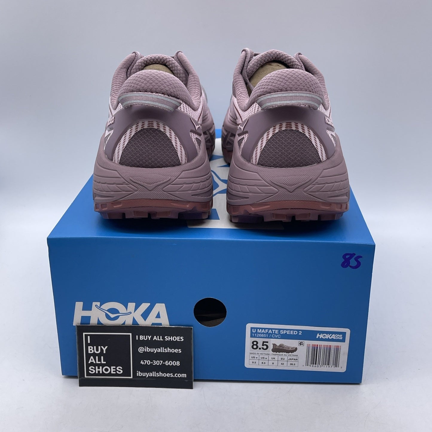 Size 8.5 - Hoka One One HOKA Mafate Speed 2 Classic Mauve Carnation (1126851CVC)