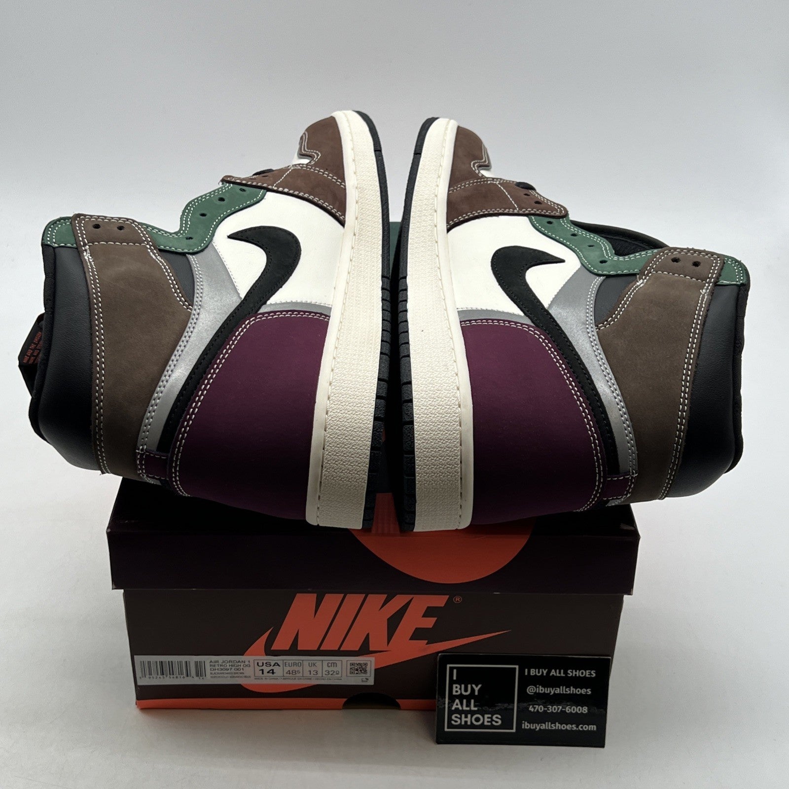 Size 14 - Air Jordan 1 High OG Crafted 2021 (DH3097-001)