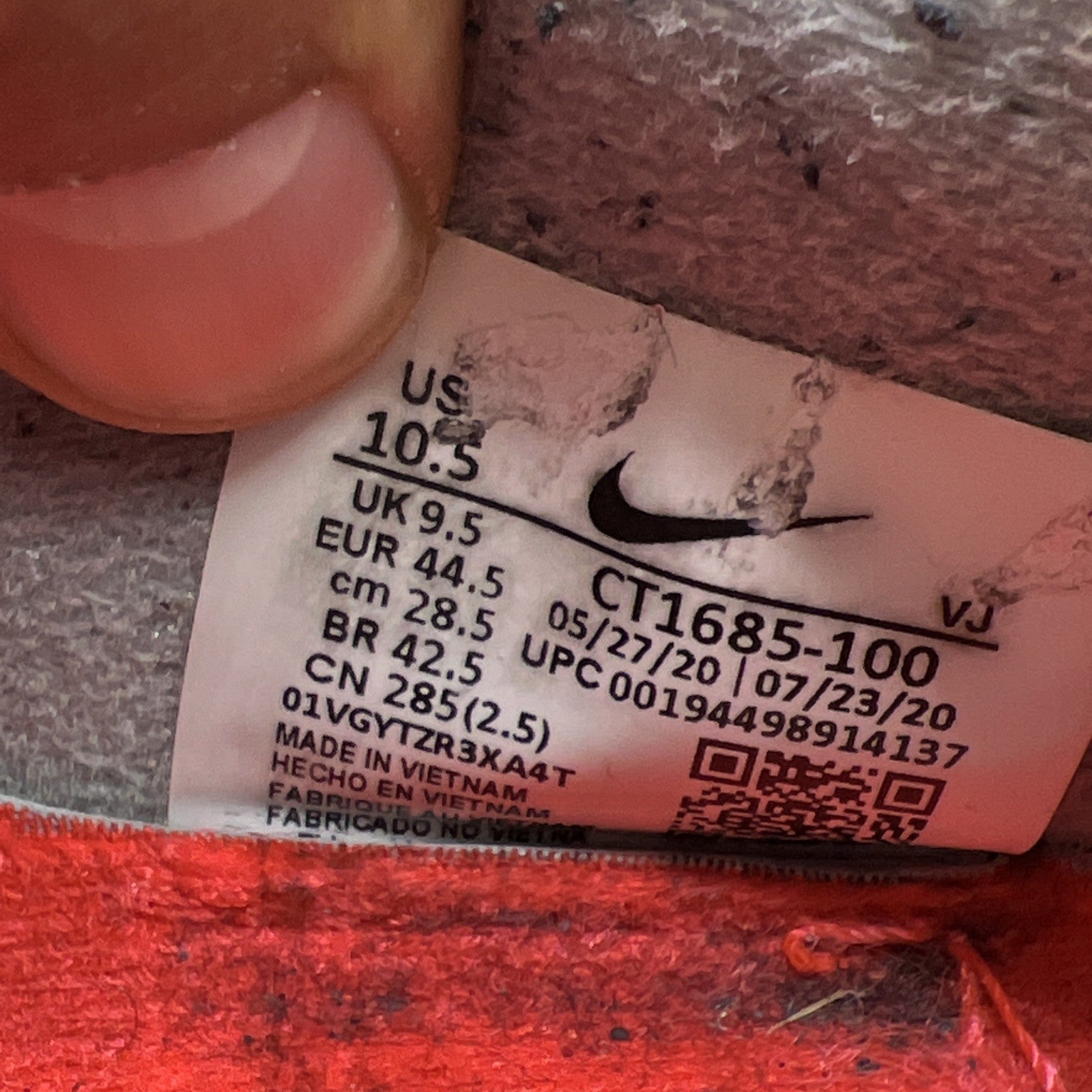 Size 10.5 - Nike Air Max 90 2020 Infrared (CT1685-100)