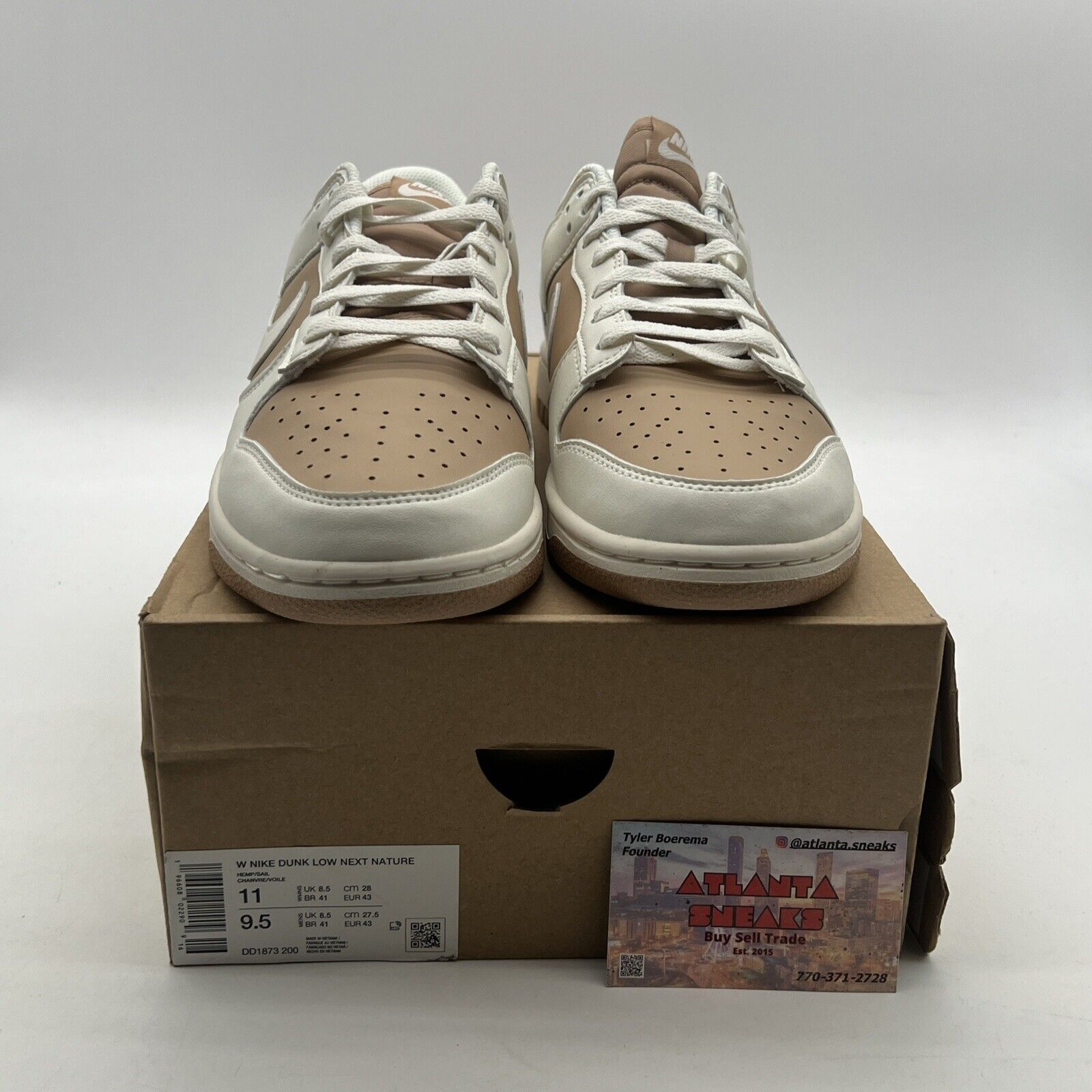 Size 11W - Nike Dunk Next Nature Low Hemp (DD1873-200)