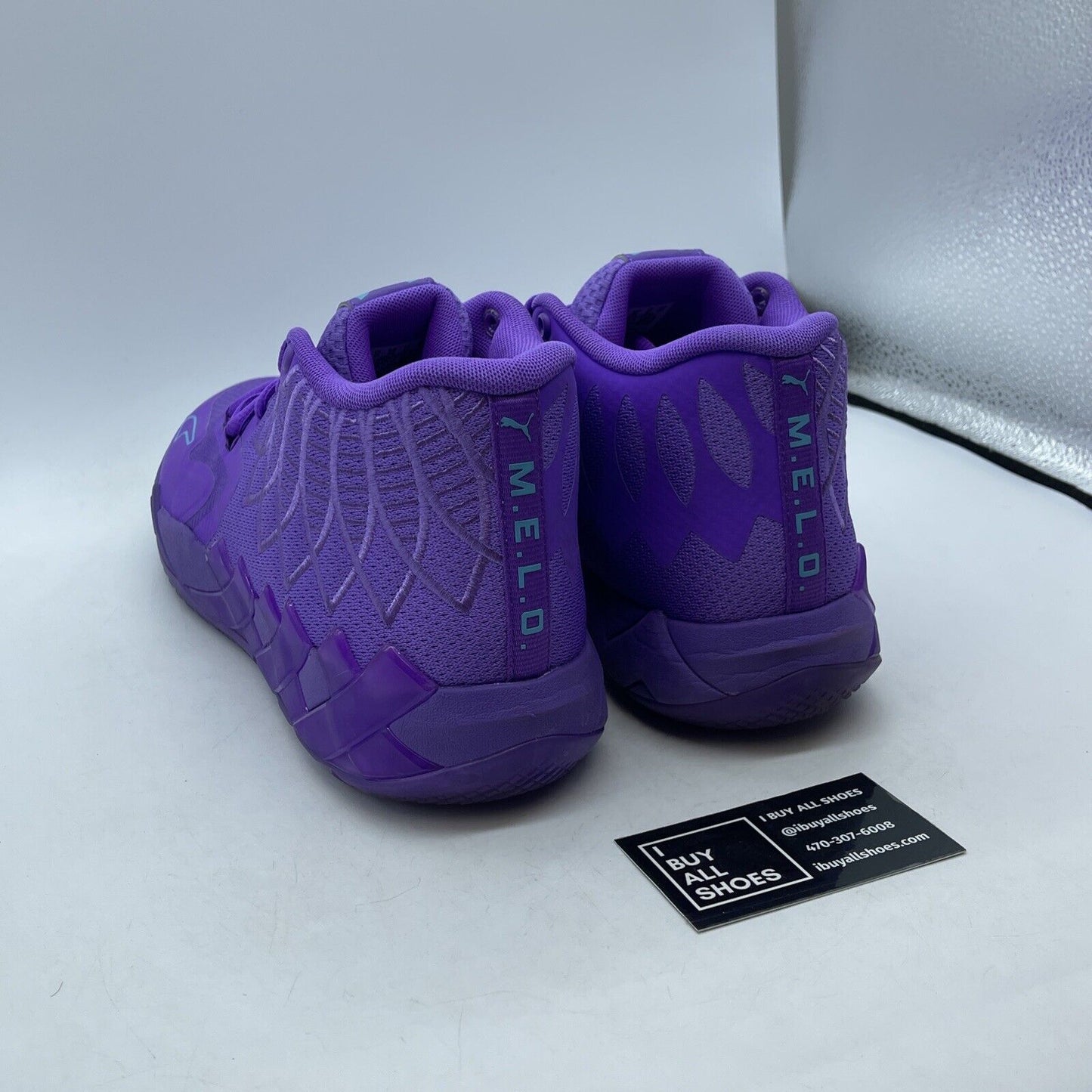 Size 12 - PUMA MB.01 Queen City Purple Blue Suede Leather (377237-10)