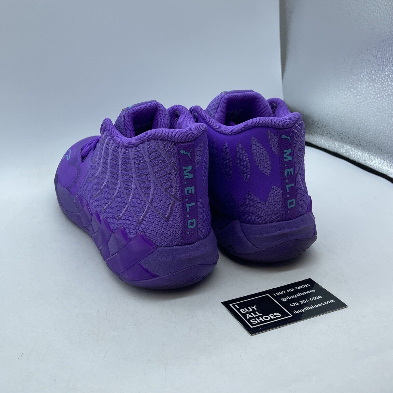 Size 12 - PUMA MB.01 Queen City Purple Blue Suede Leather (377237-10)